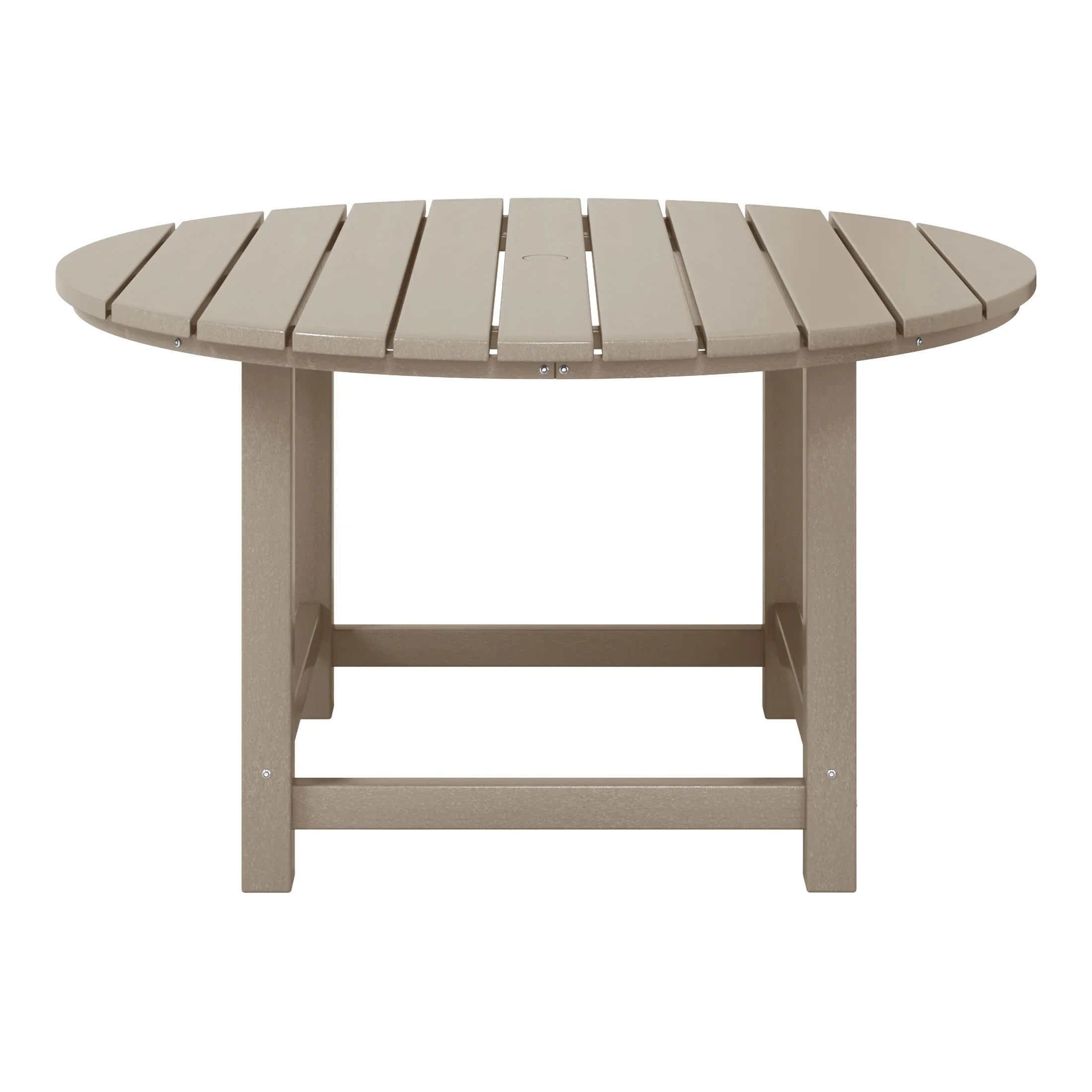 Paradise Kids Outdoor Patio Furniture HDPE 38" Wide Round Dining Table