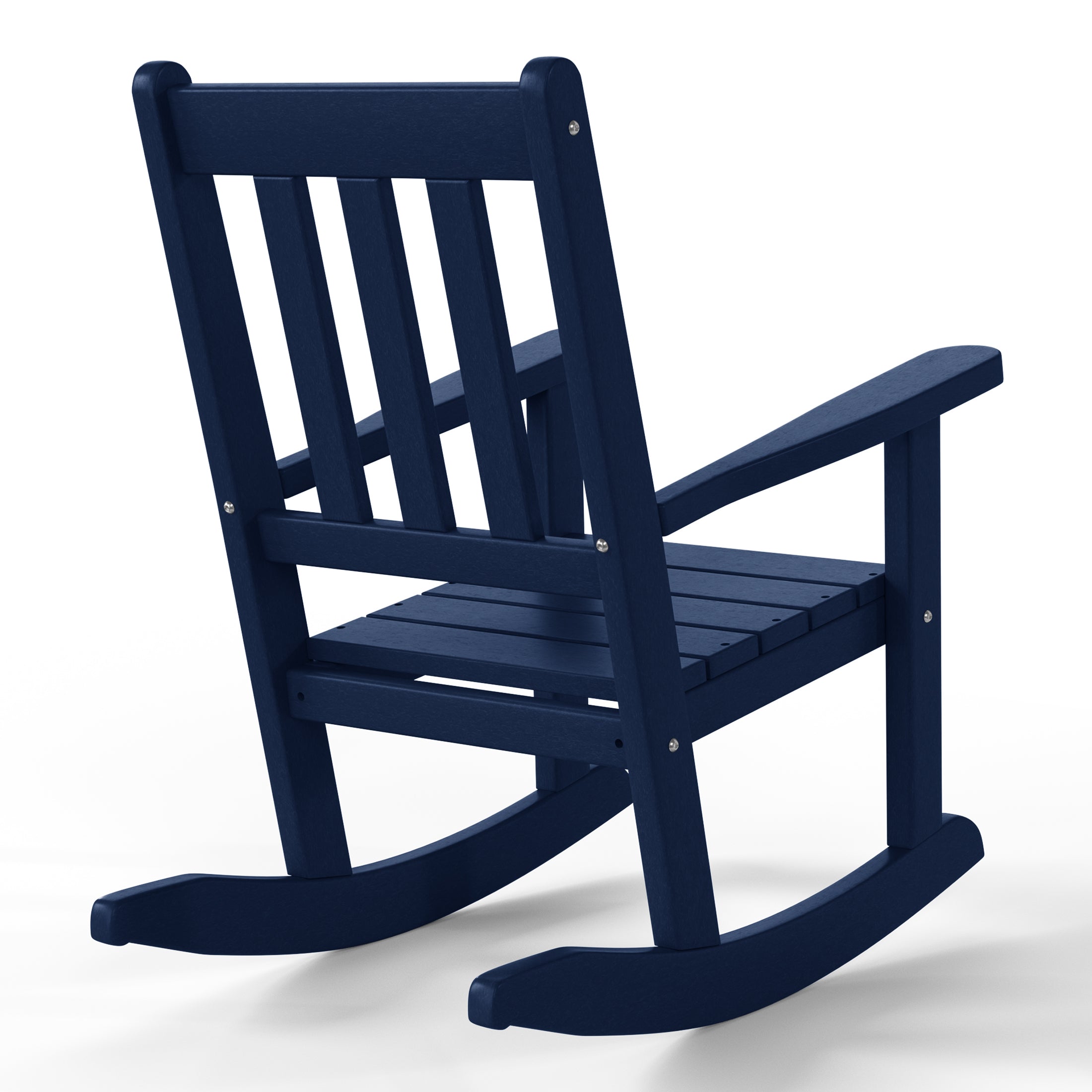 Paradise Outdoor HDPE Plastic Preschool Toddler Rocking Chairs (Set of 2)