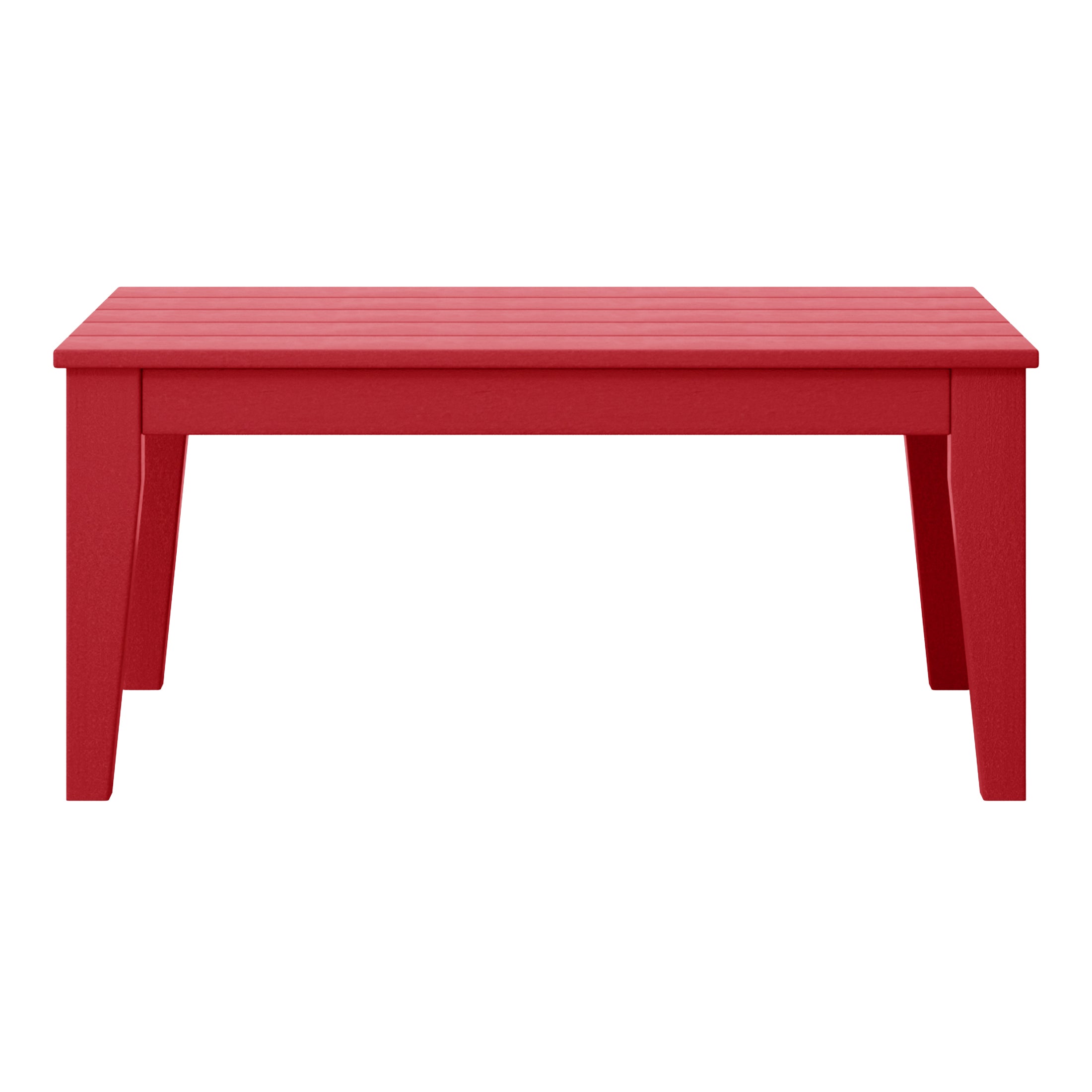 Paradise Low Outdoor HDPE Patio Rectangle Coffee Table