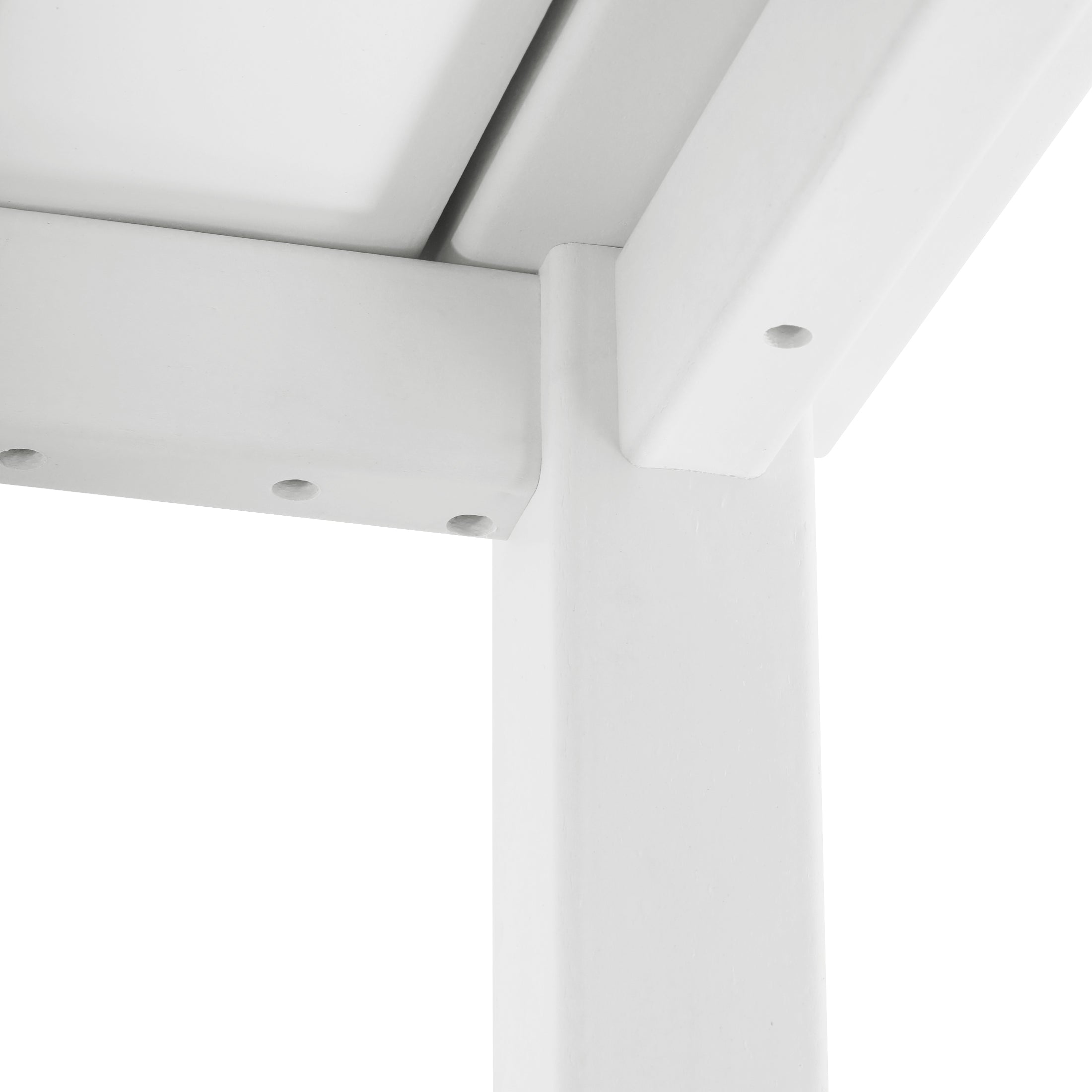 Portside 5-Piece Outdoor Patio HDPE Adirondack Chair With Square Coffee Table Conversation Set