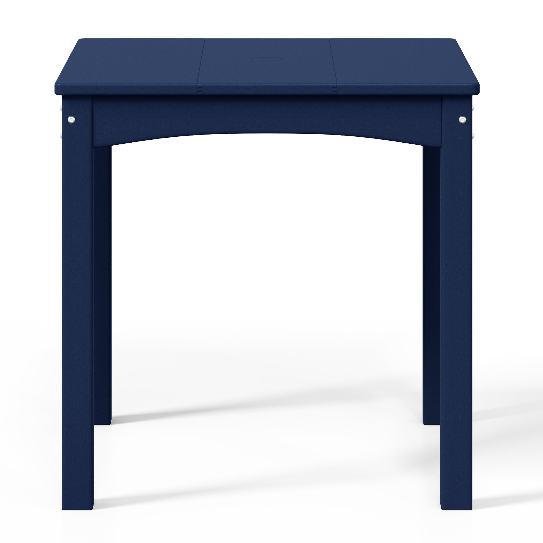 Playhouse Kids 24" Wide HDPE Plastic Childrens Square Dinner Table