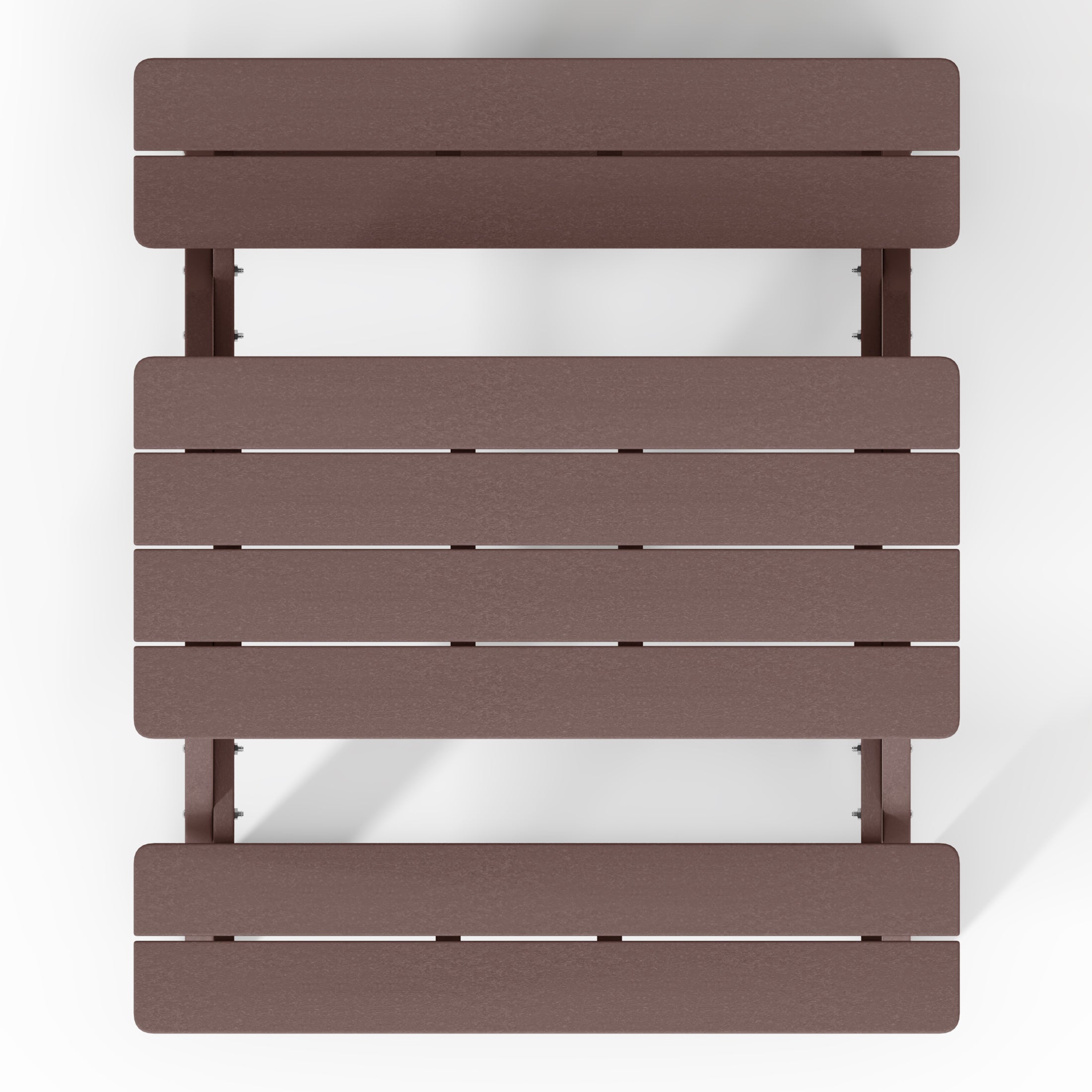 Paradise Outdoor Patio Kids HDPE Plastic Picnic Bench Table