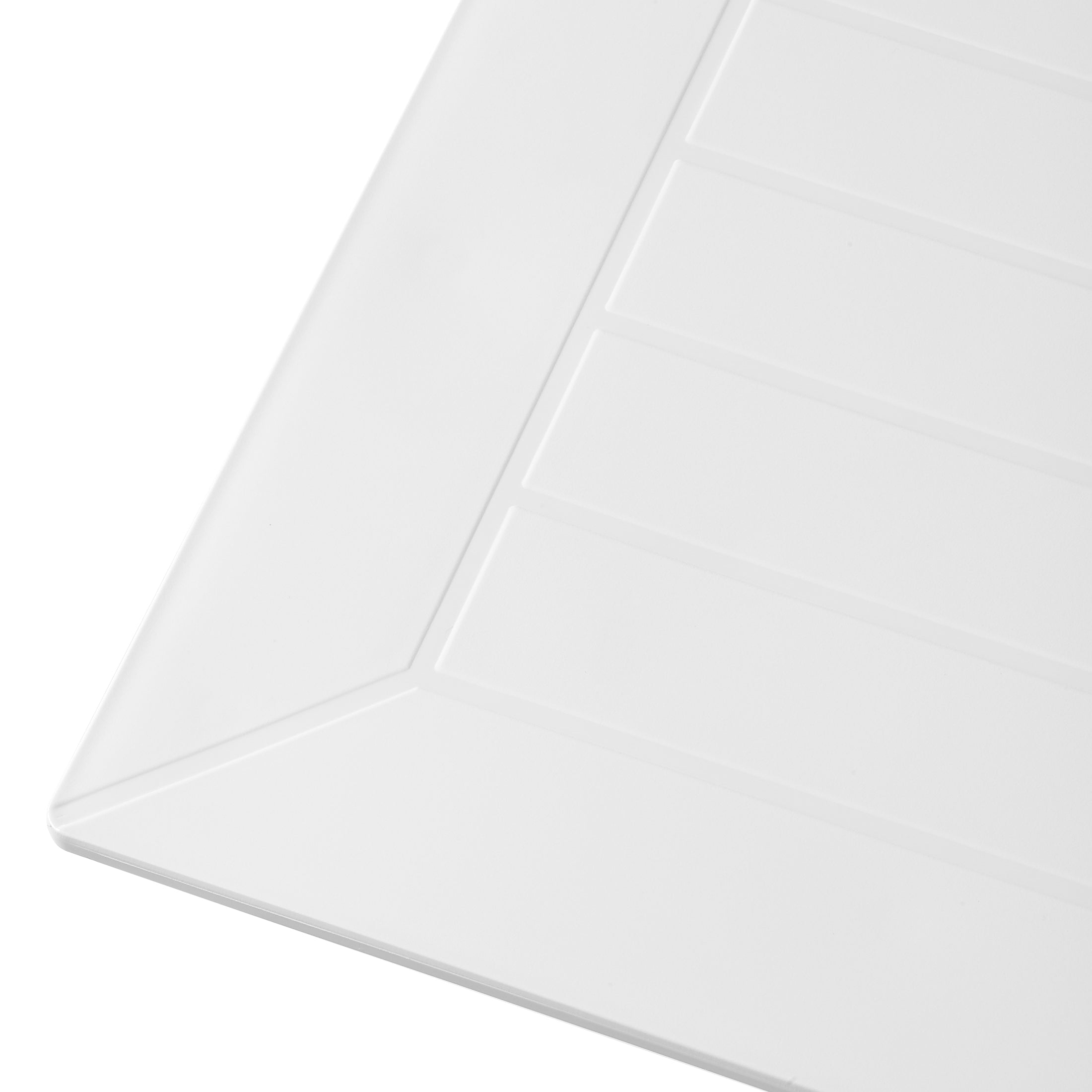 Sunshine 31.5" Square Outdoor Plastic Resin Patio Dining Table for 4