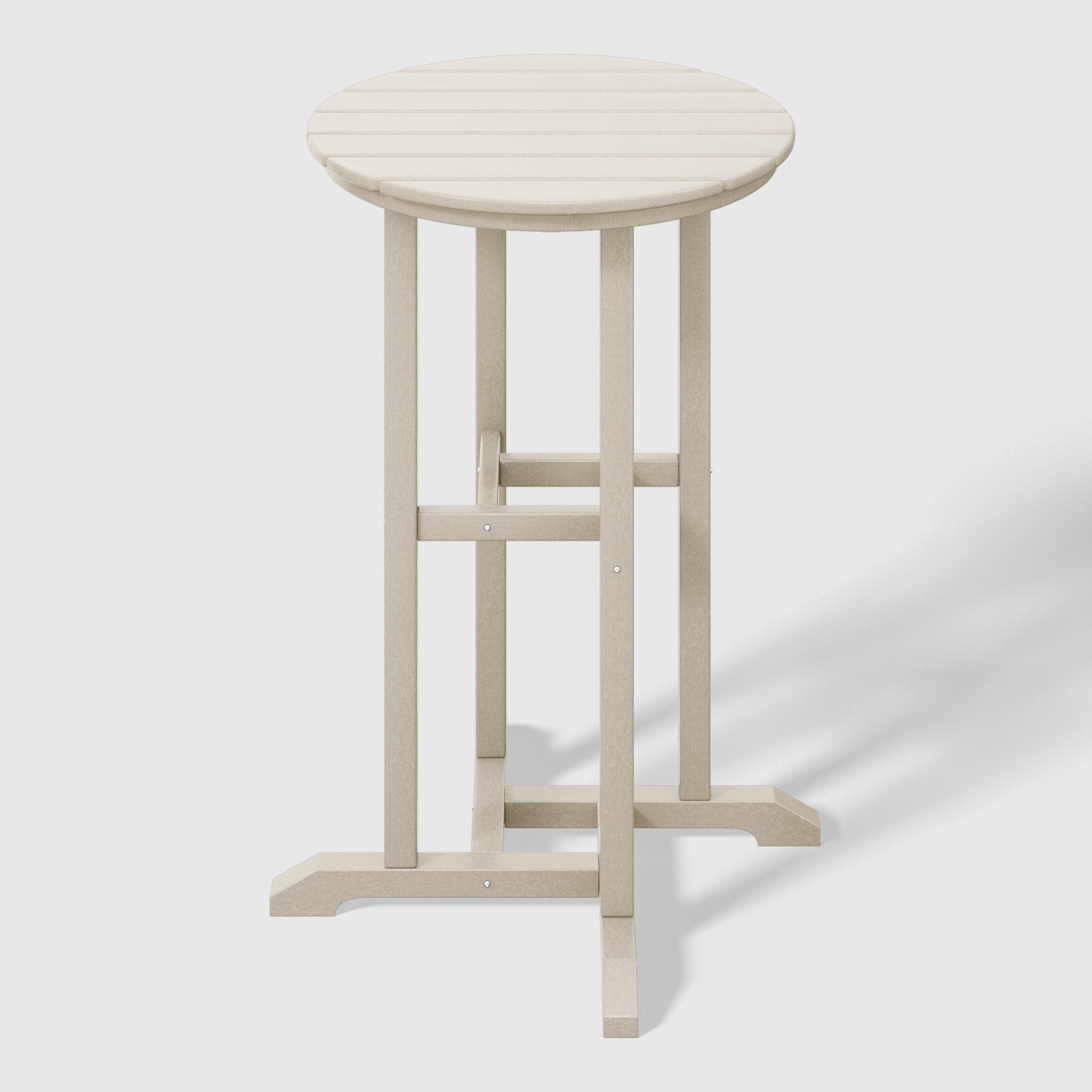 Paradise 37" Counter Height Round Outdoor Patio Bistro Bar Table