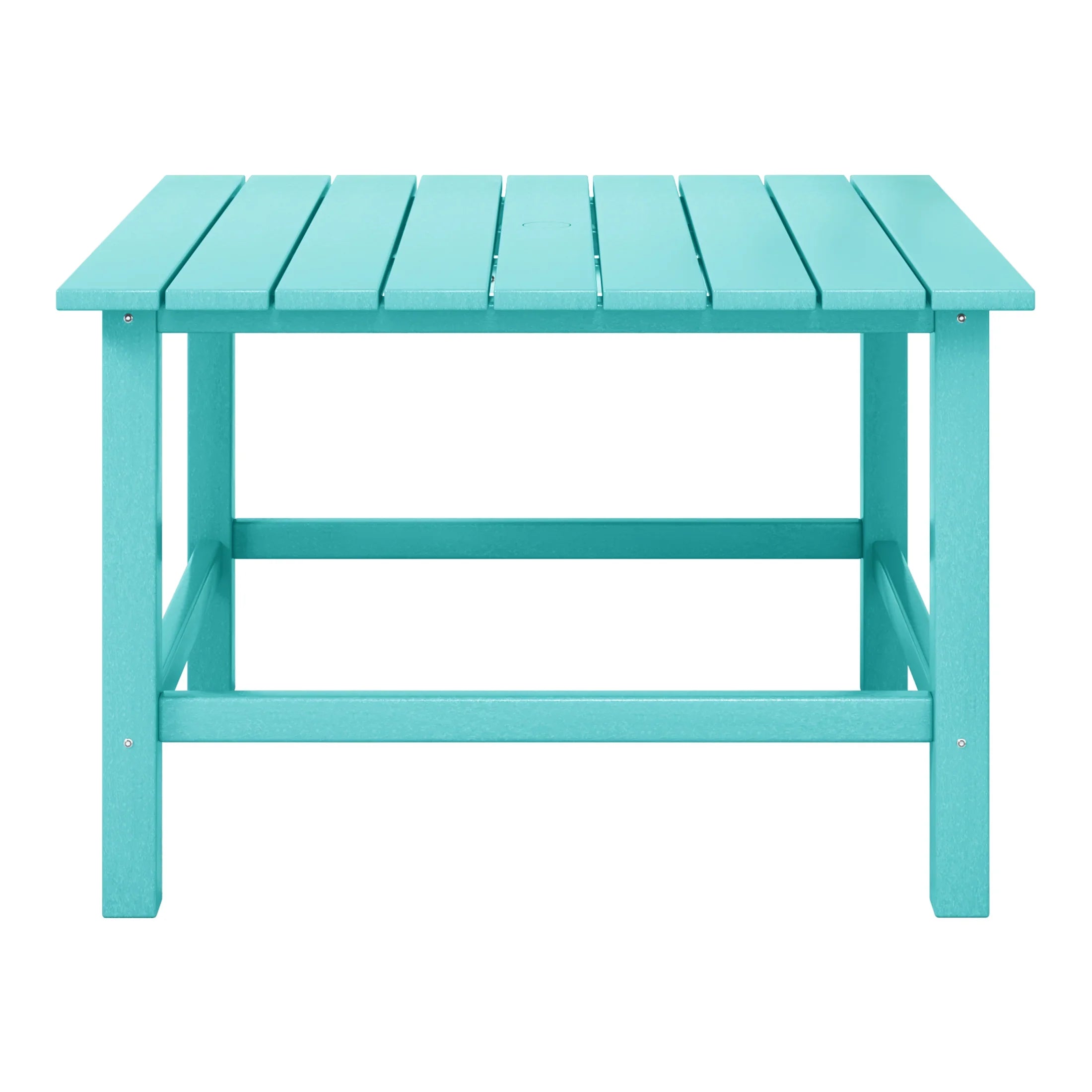 Paradise Kids Outdoor Patio Furniture HDPE 30" Wide Square Dining Table