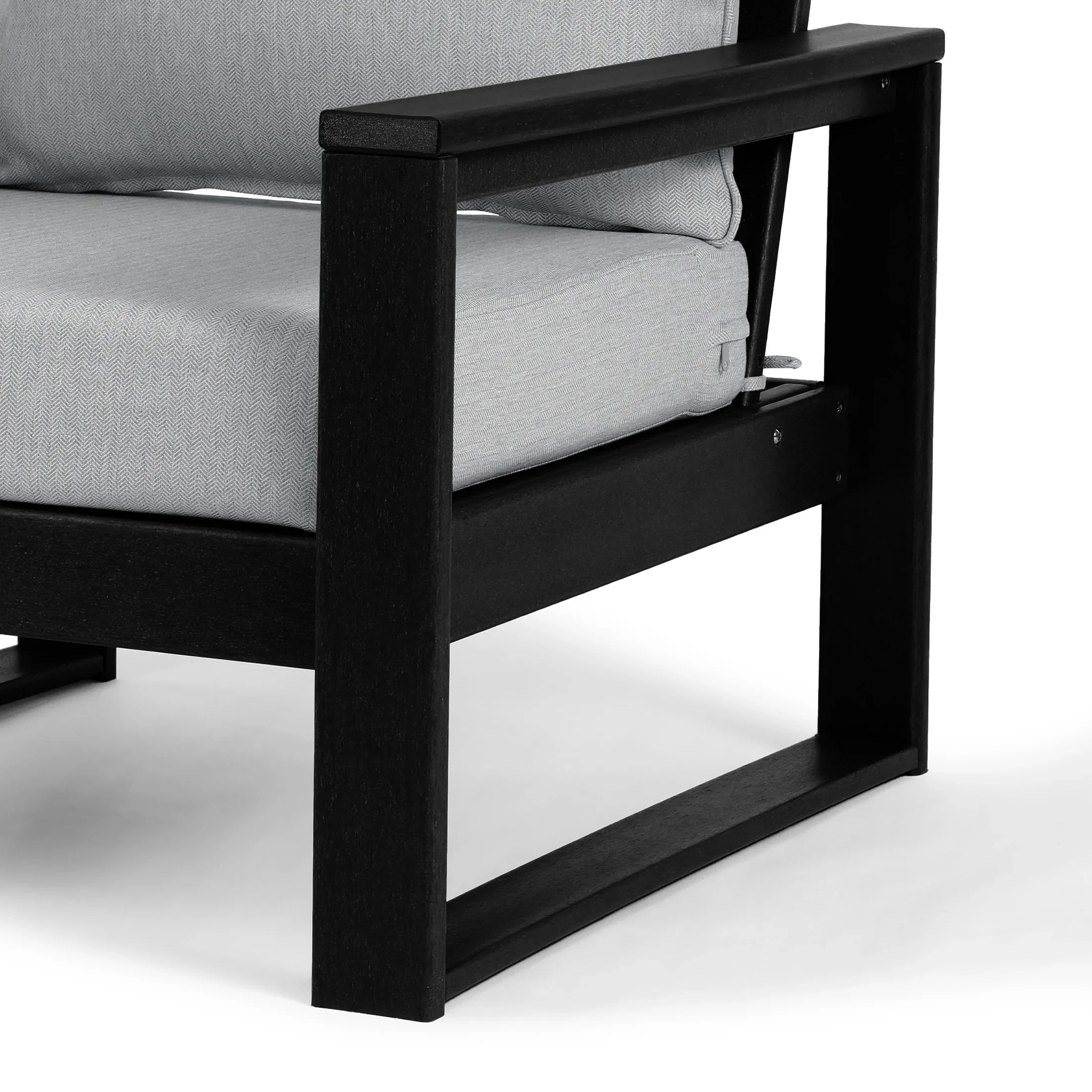 Rockaway 6-Piece Outdoor L-Shaped Patio Corner Sectional Sofa Conversation Set