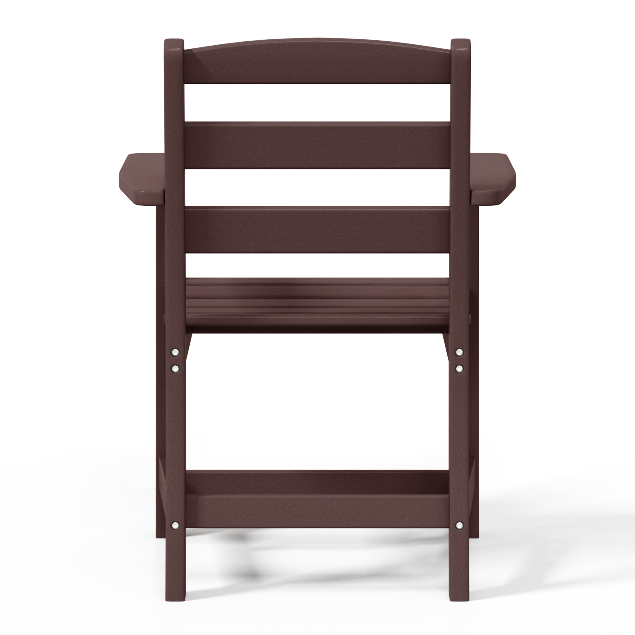 Palms Outdoor HDPE Patio Classic Dining Arm Chair