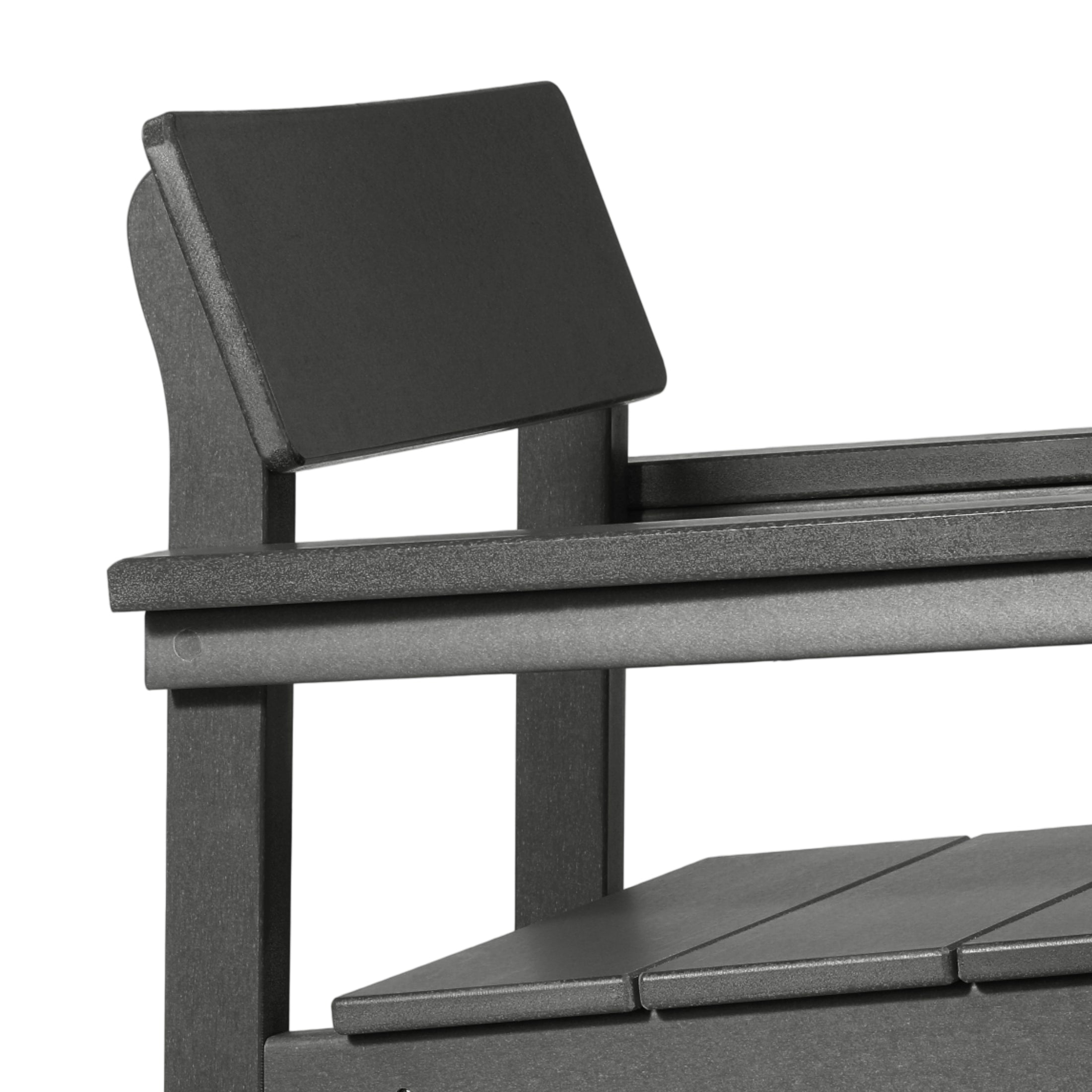 Cambria Modern HDPE Outdoor Patio Dining Arm Chairs (Set of 2)