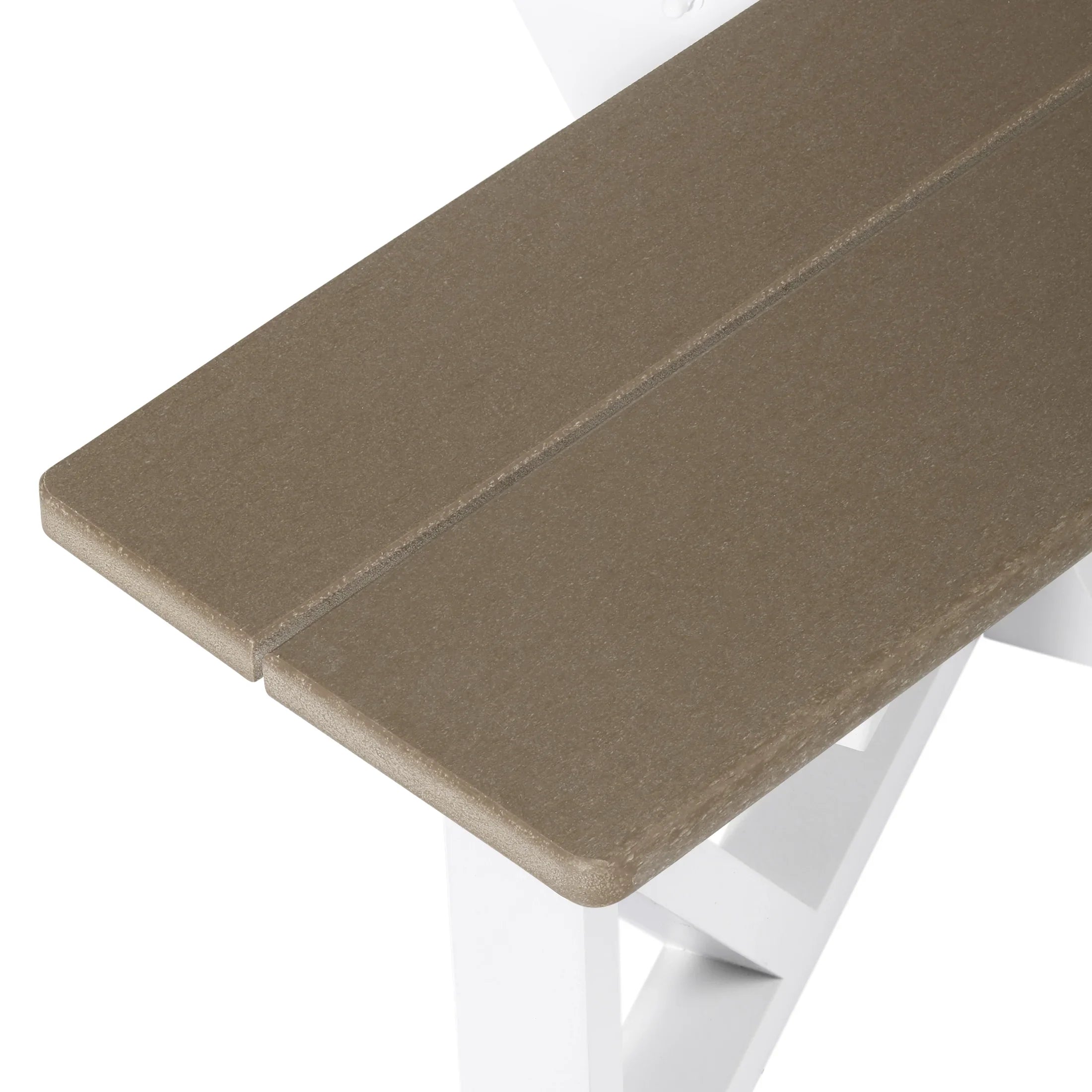 Macon Outdoor 48" HDPE 8-Person Patio Octagon Picnic Table