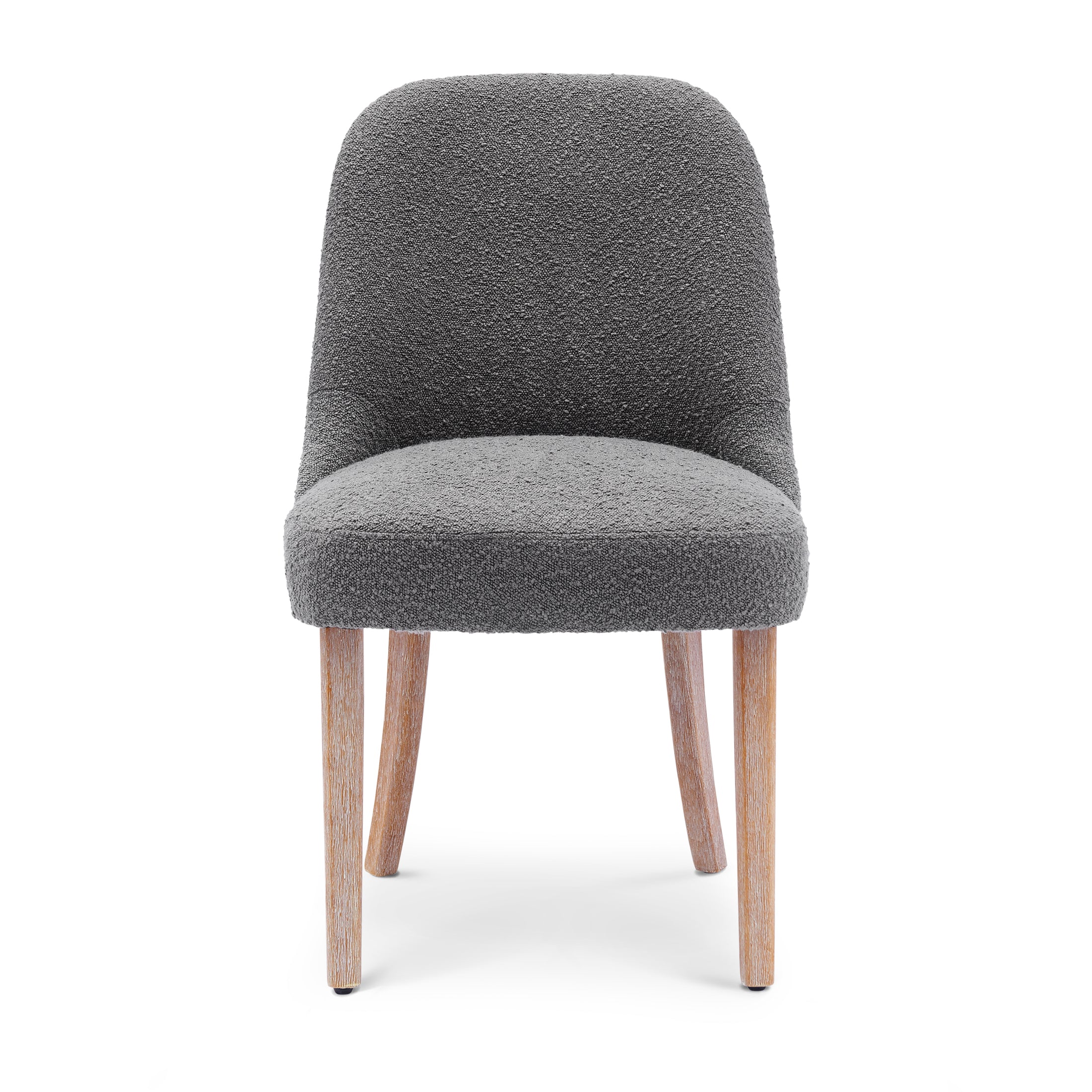 Amélie Mid-Century Modern Upholstered Boucle Dining Chair (Set of 6)