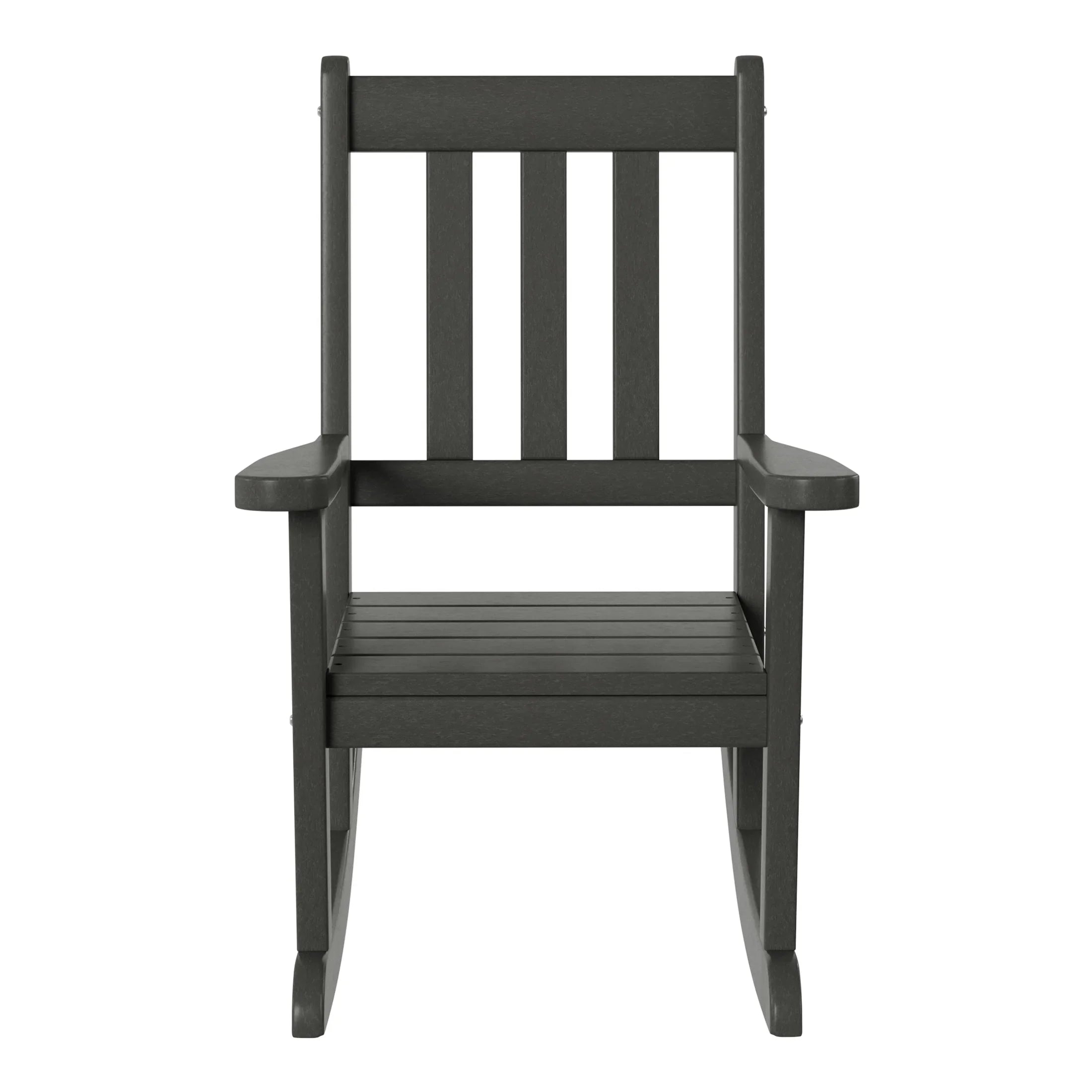 Paradise Outdoor HDPE Plastic Preschool Toddler Rocking Chairs (Set of 2)
