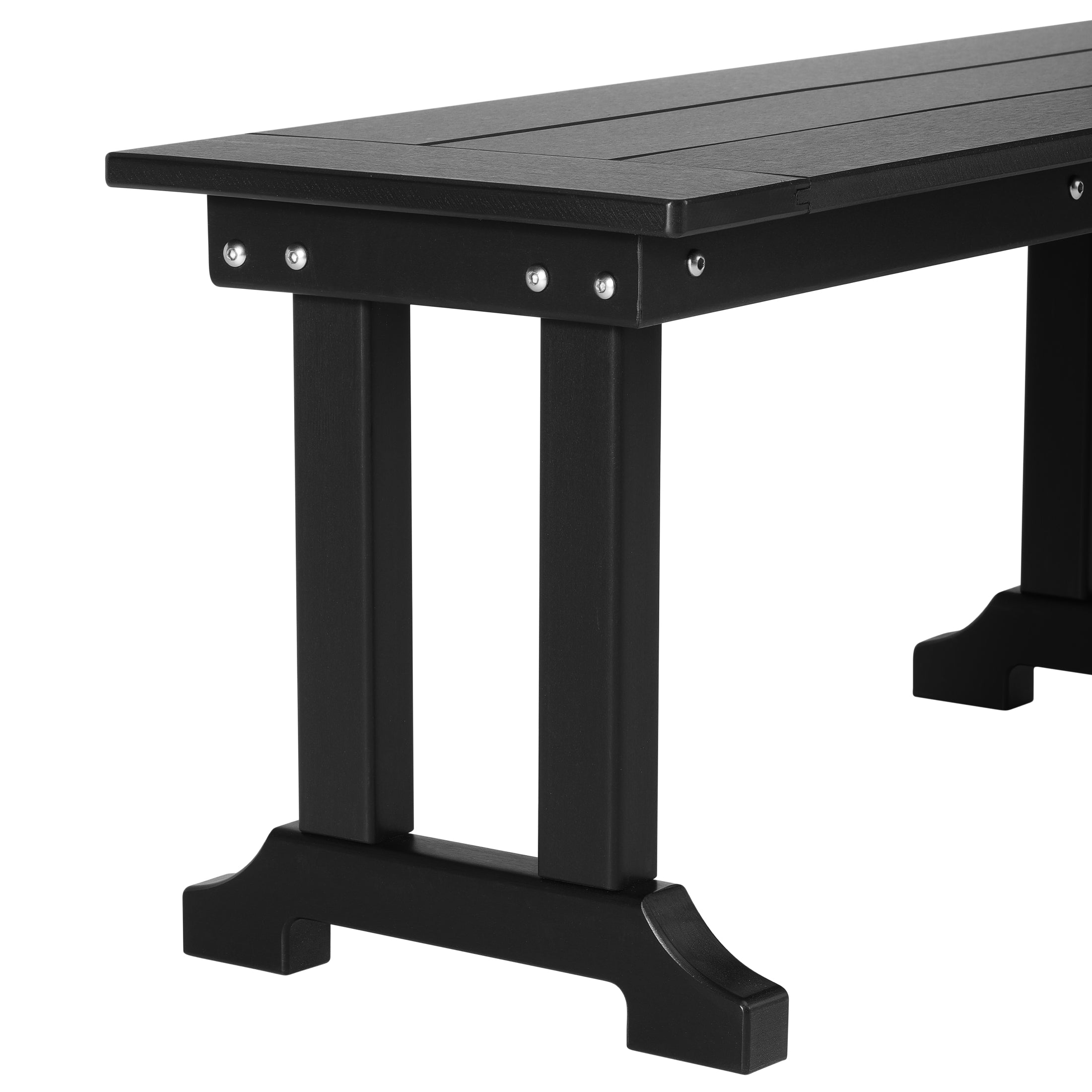 Paradise 65" Outdoor Patio Trestle Dining Bench