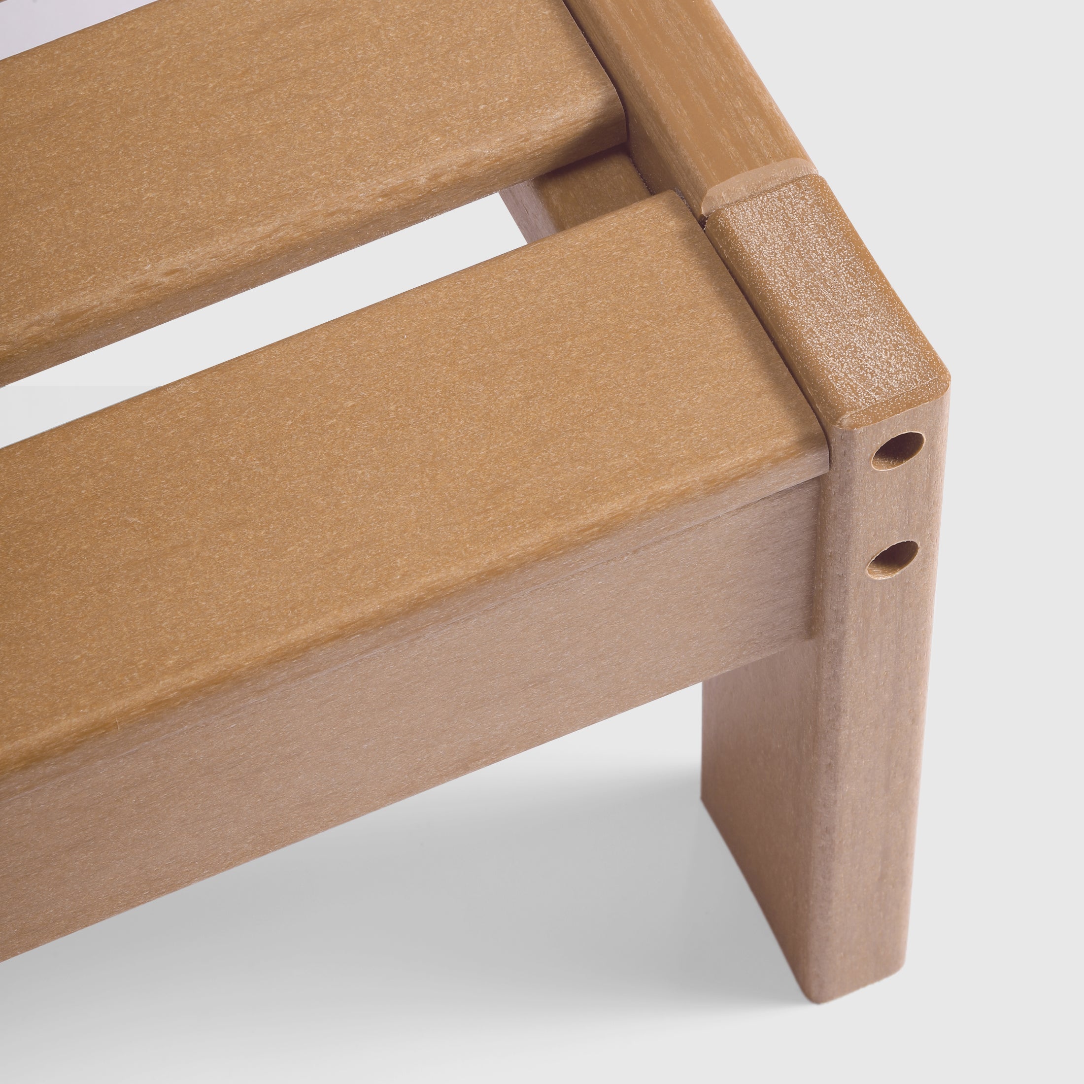 Portsmouth Outdoor Modern HDPE Patio Club Chair with Deep Seat Cushions