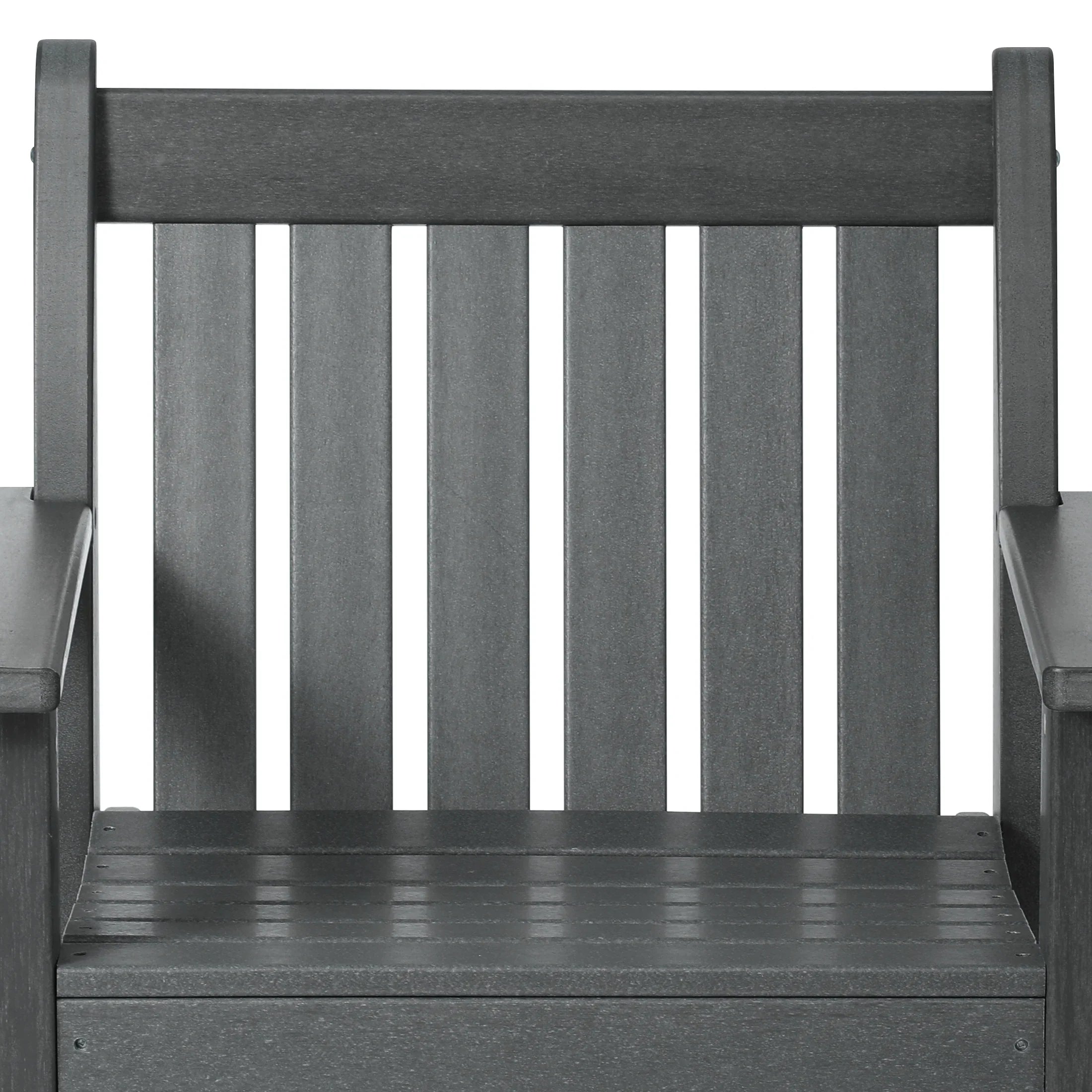 Paradise 5-Piece HDPE Outdoor Patio Chair and Square Table Dining Set