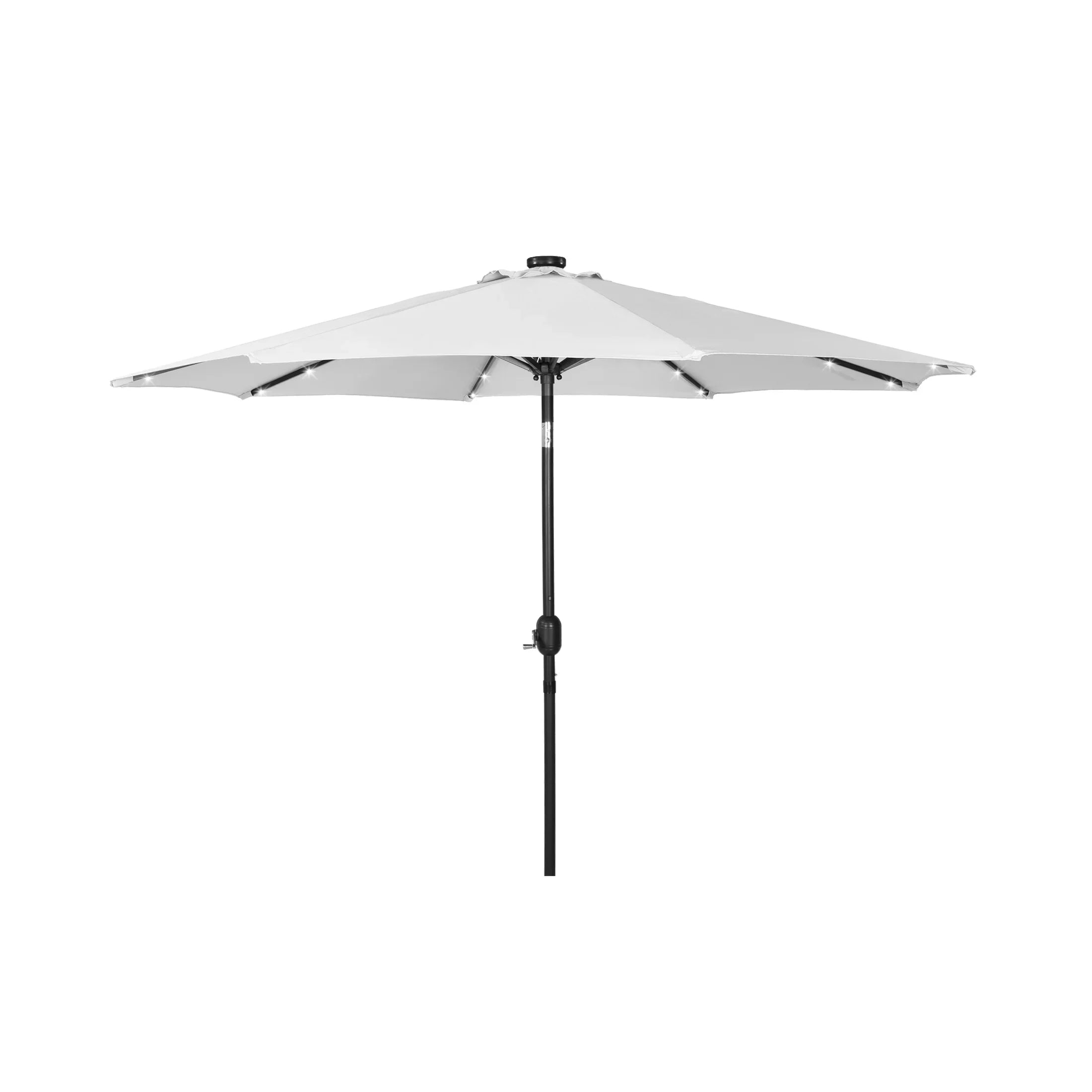 Westlake 9 ft. Patio Solar Power LED lights Market Umbrella