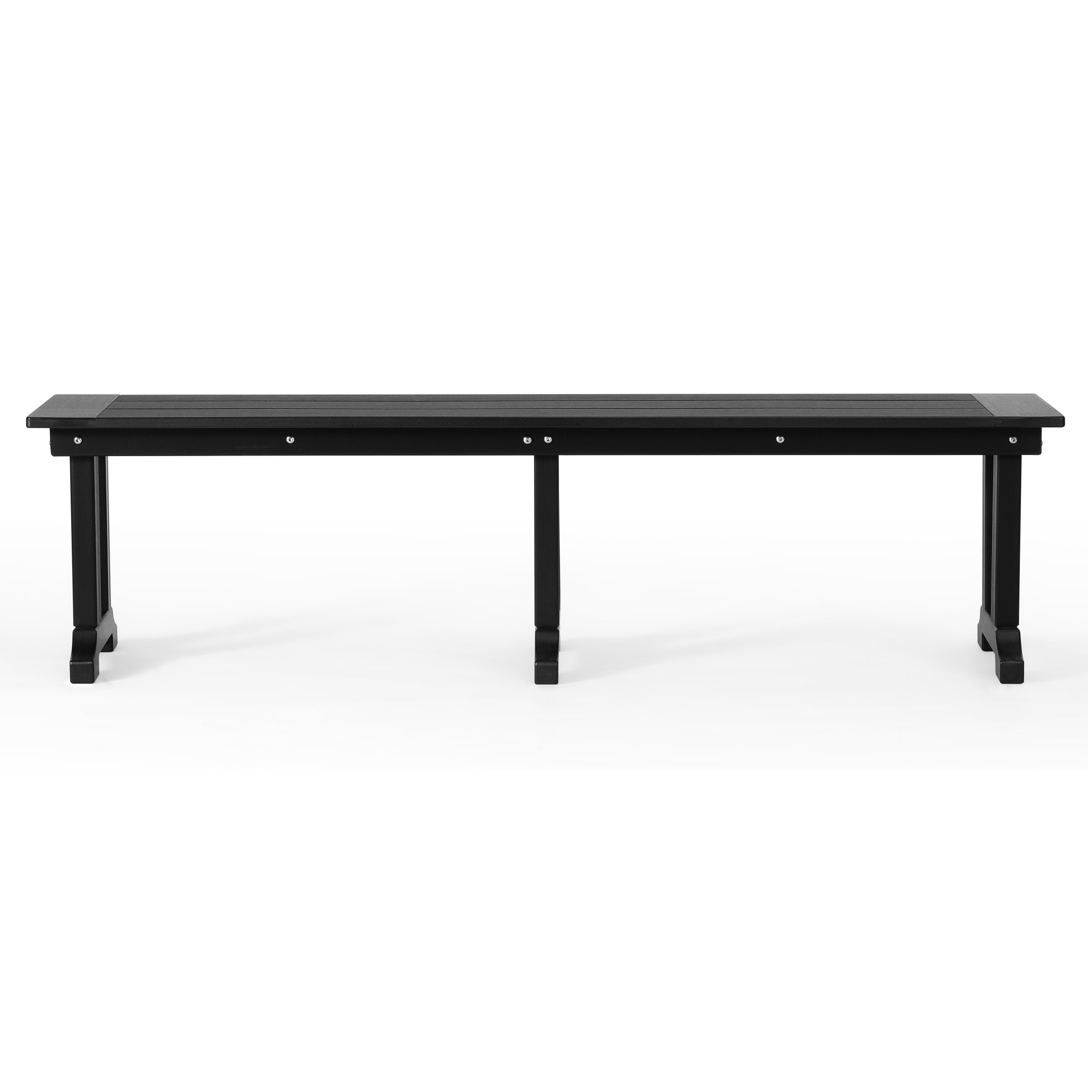 Paradise 65" Outdoor Patio Trestle Dining Bench