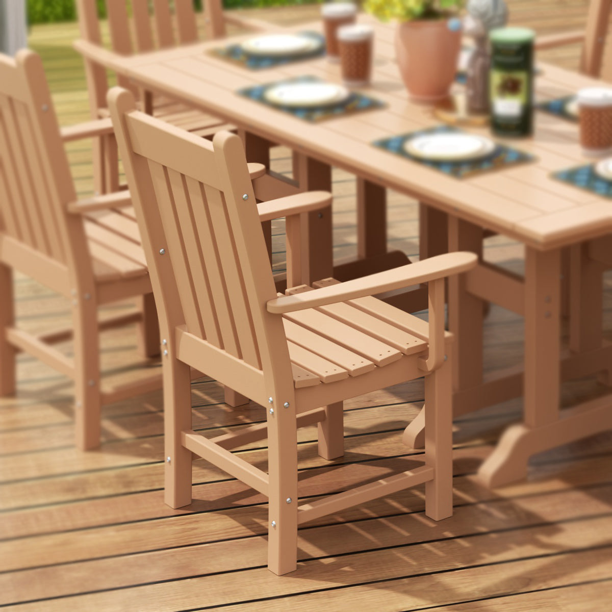 Paradise Outdoor Patio Dining Armchair