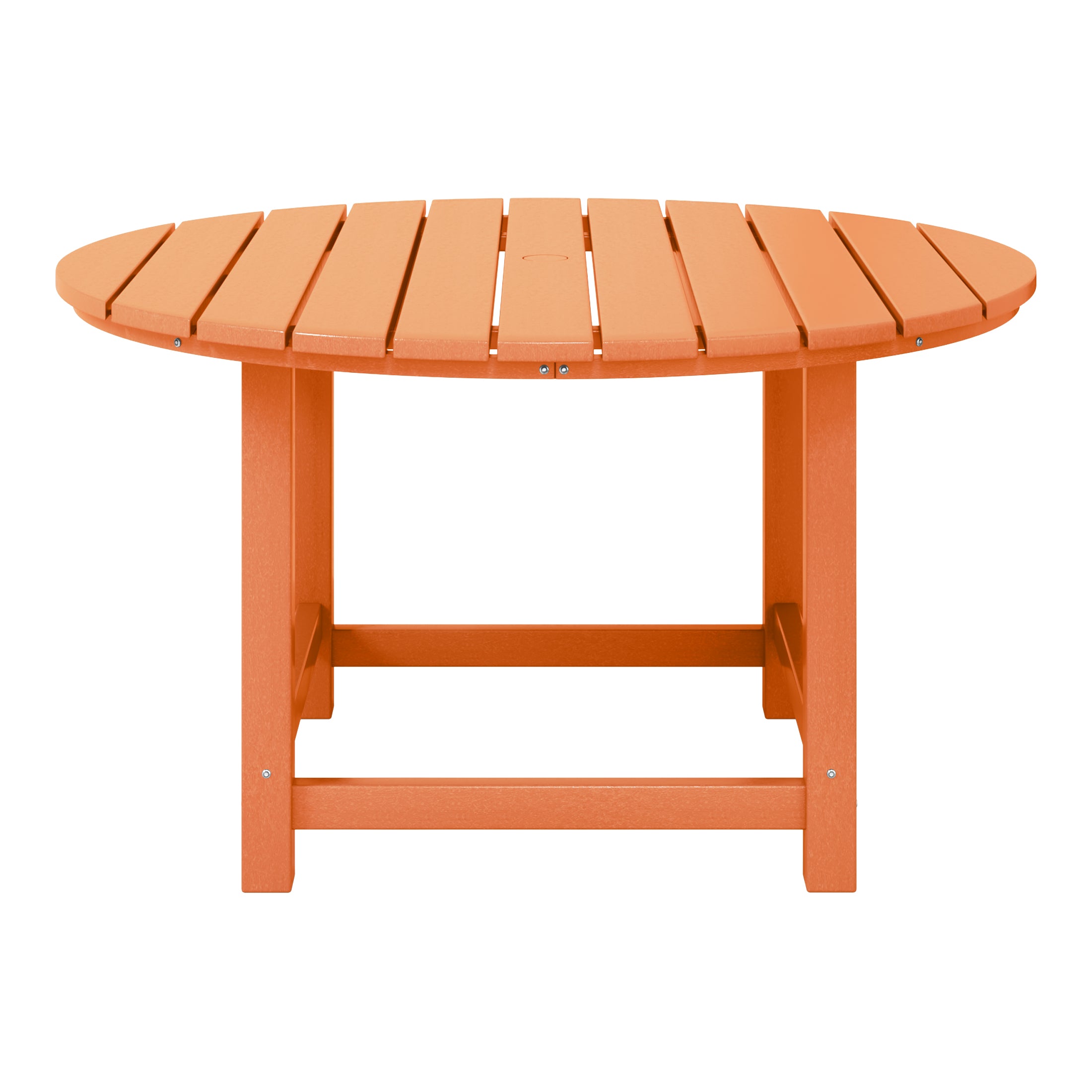 Paradise Kids Outdoor Patio Furniture HDPE 38" Wide Round Dining Table
