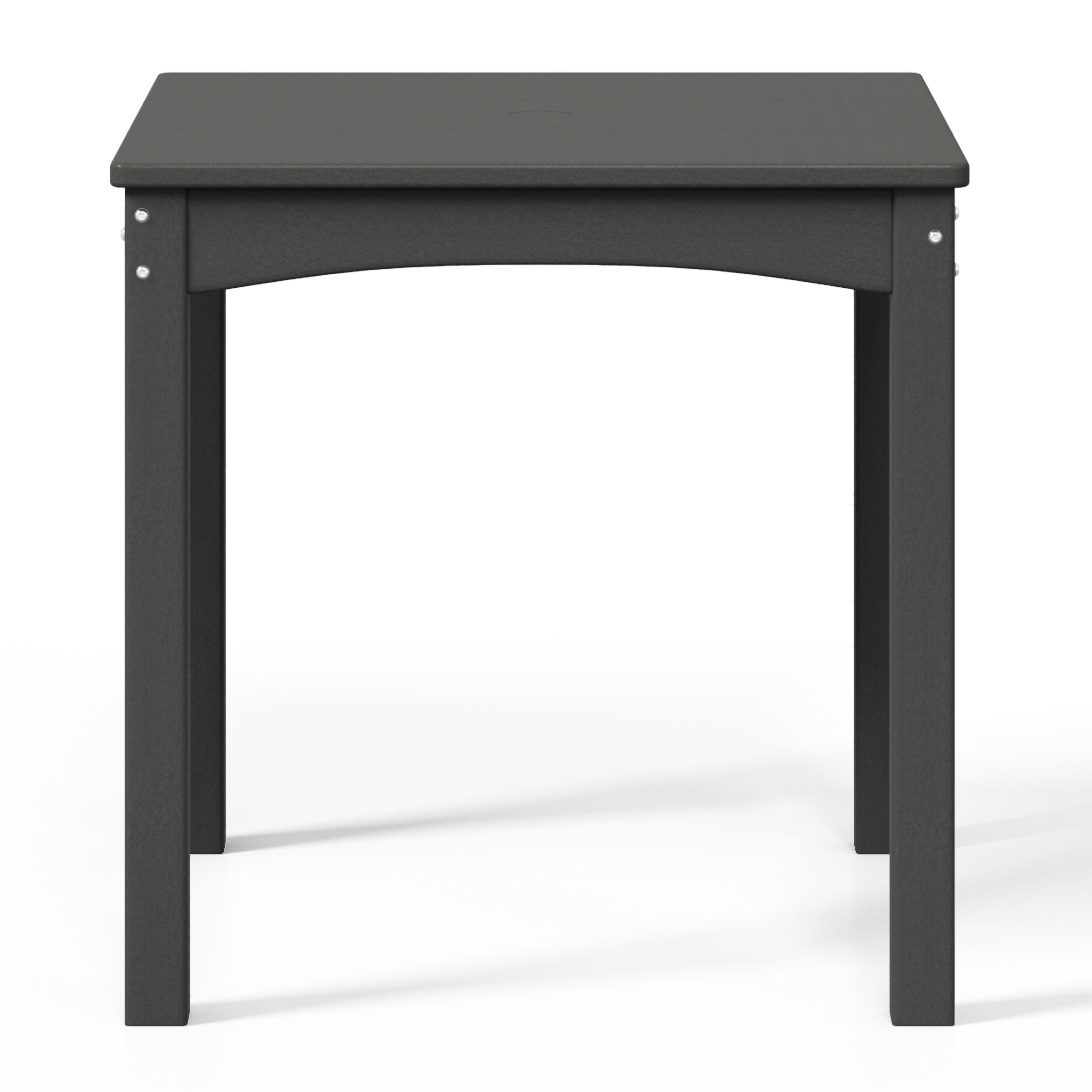 Playhouse Kids 24" Wide HDPE Plastic Childrens Square Dinner Table