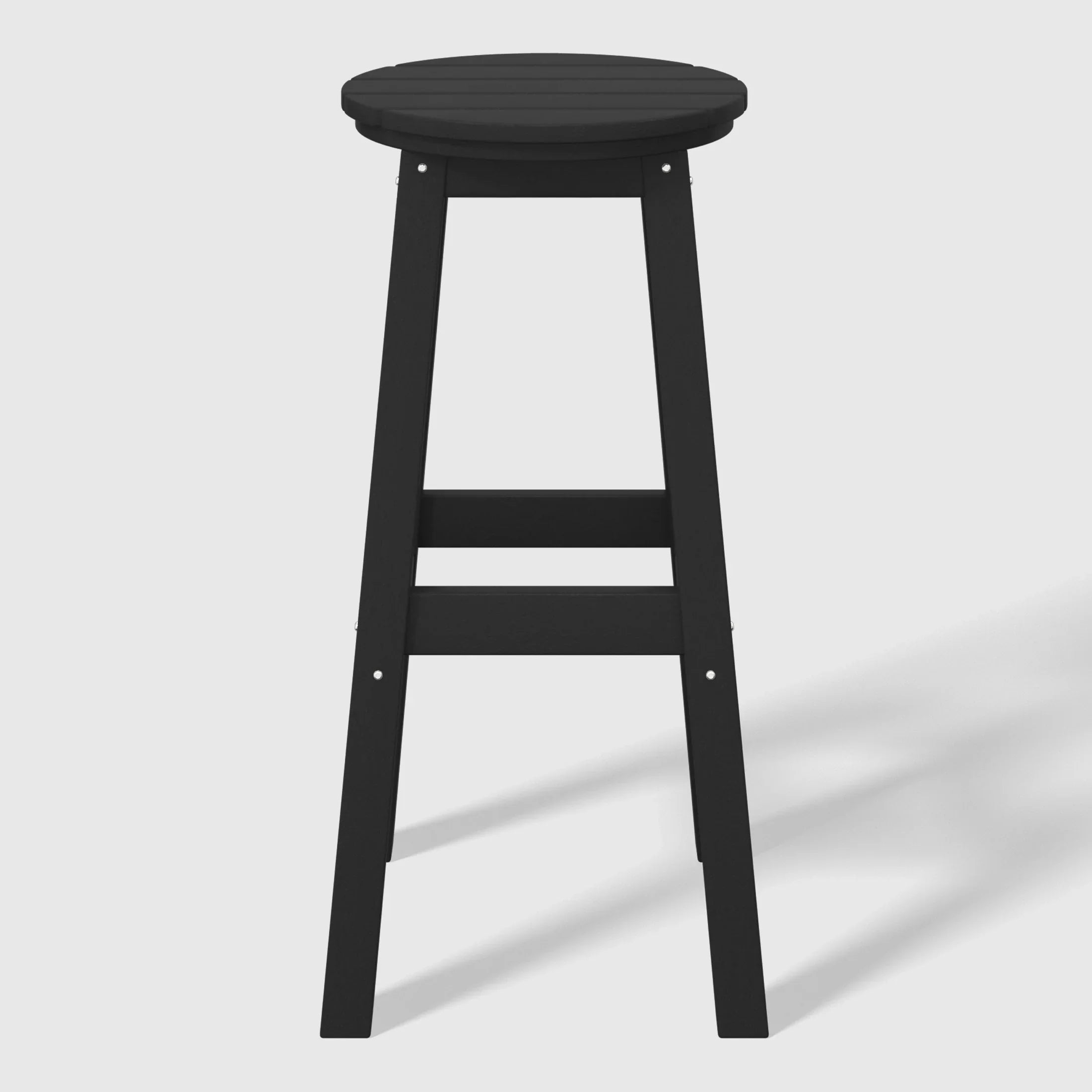 Paradise 29" HDPE Outdoor Patio Round Bar Stool