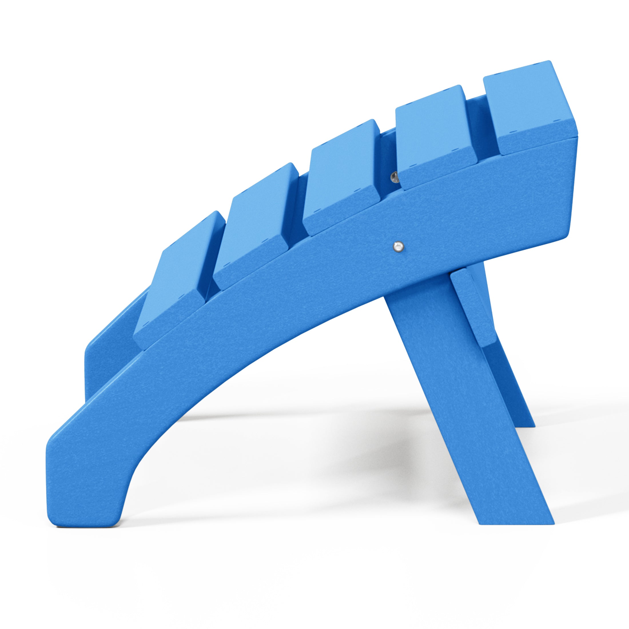 Portside Outdoor Patio HDPE Adirondack Ottoman Footrest