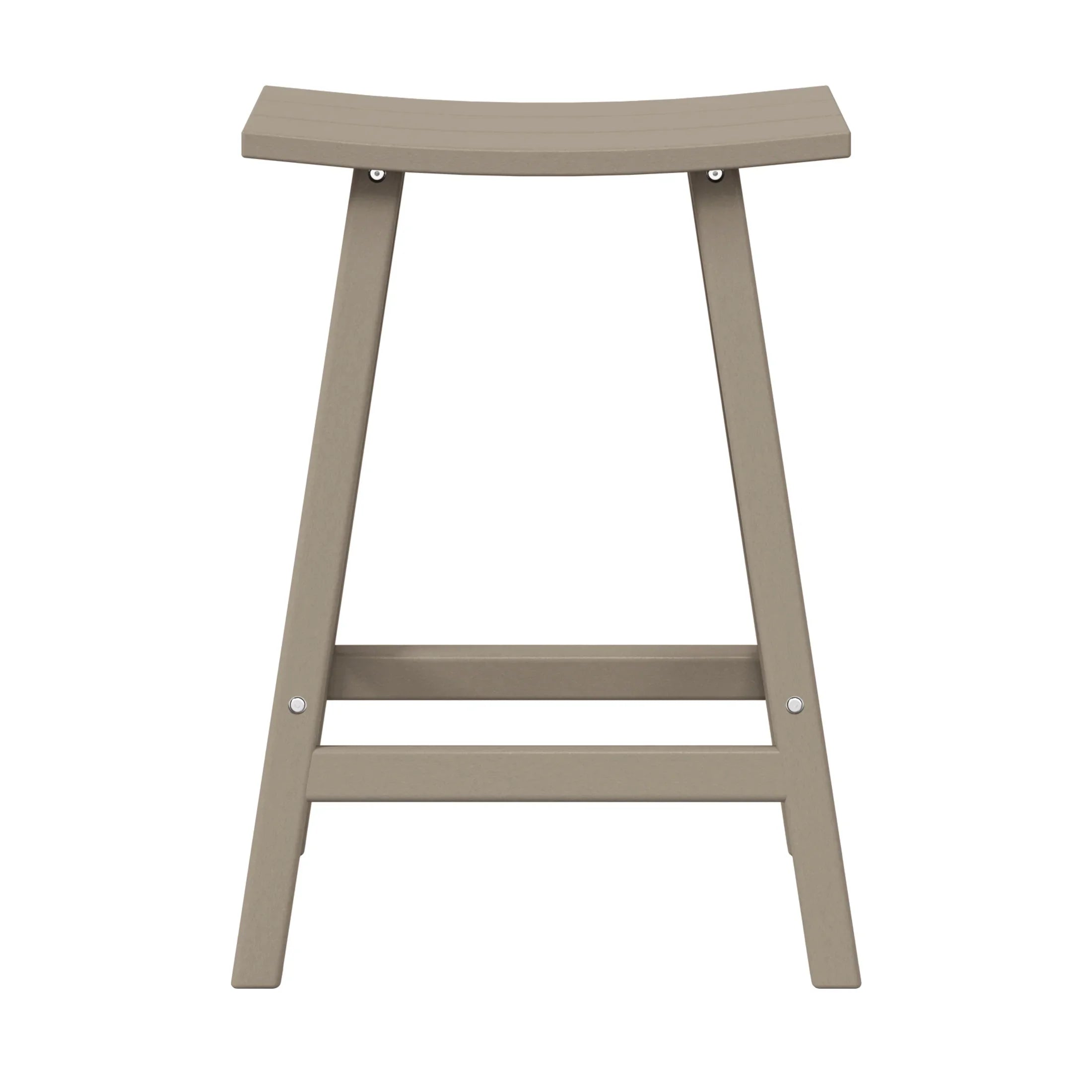 Paradise 24" height Outdoor / Patio Saddle bar stool