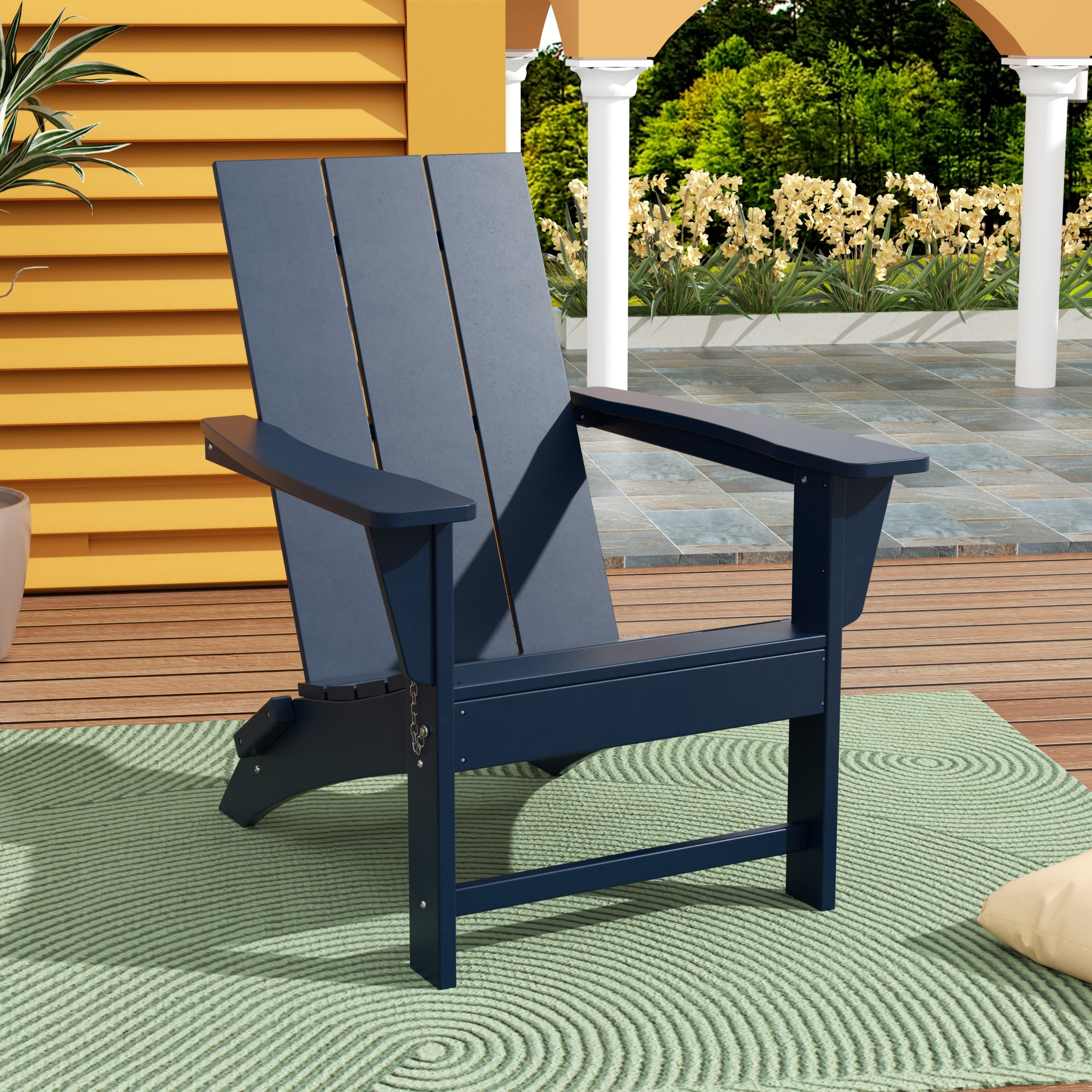 Palms Modern Outdoor Folding Adirondack Chair