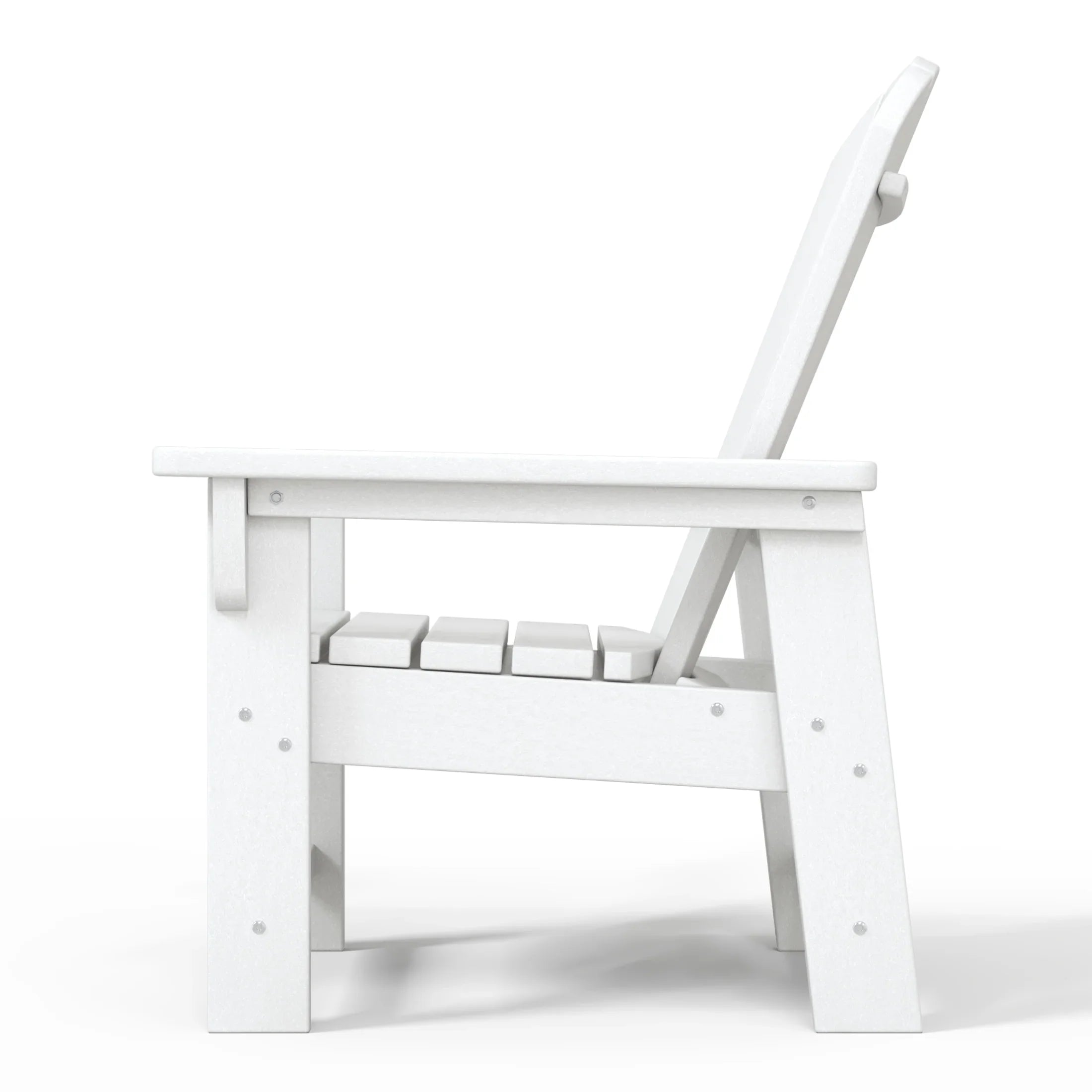 Paradise Kids Outdoor Adirondack Plastic Patio Chair (Set of 2)