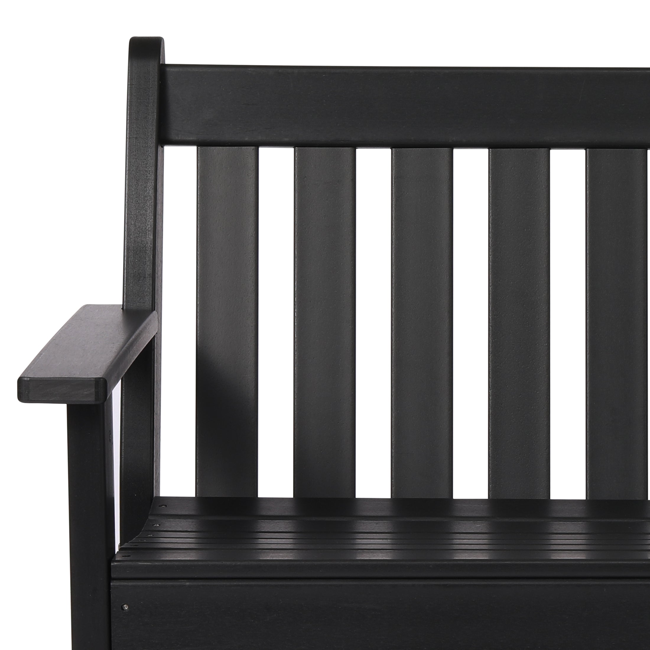 Paradise 3-Piece HDPE Outdoor Patio Furniture Couch and Coffee Table Set