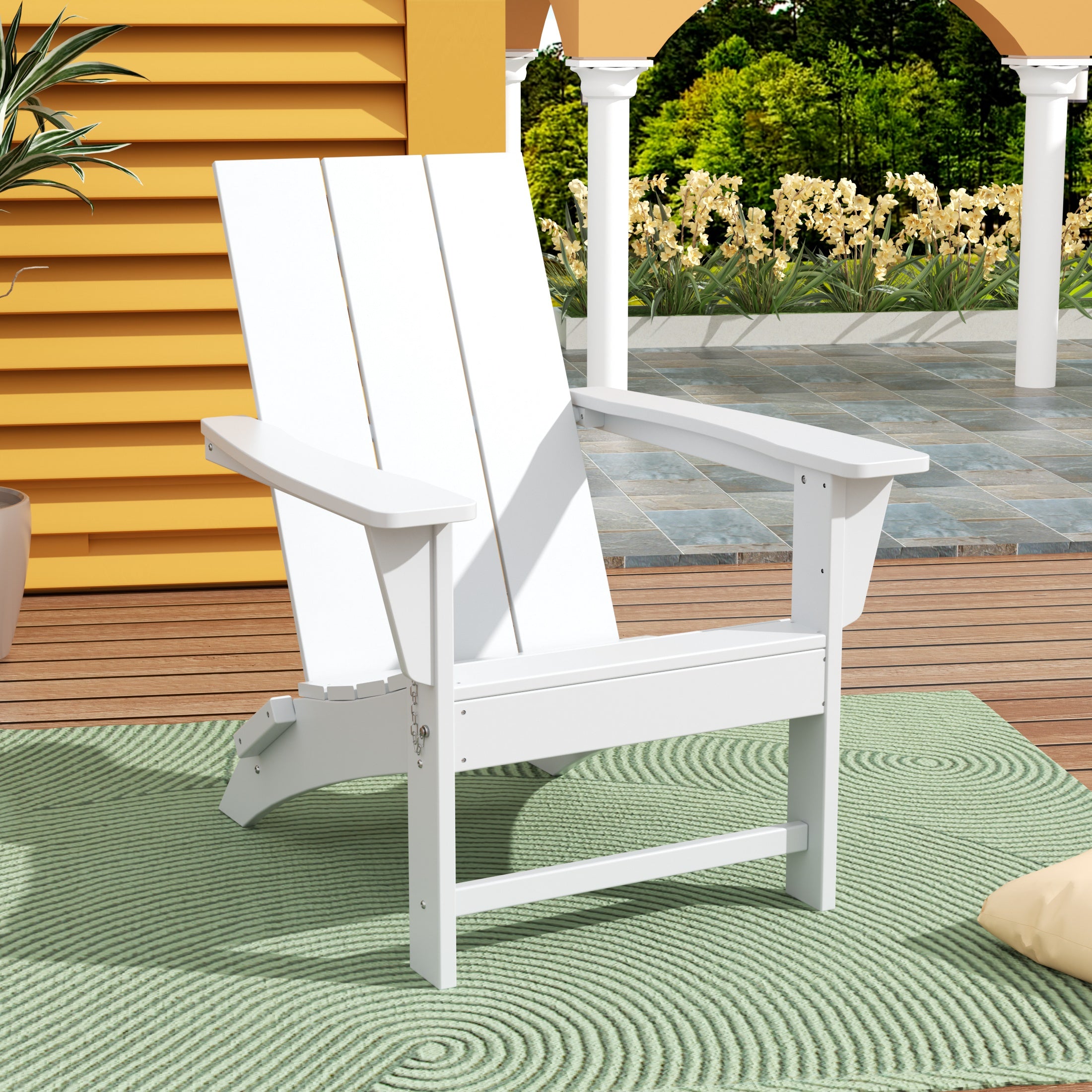 Palms Modern Outdoor Folding Adirondack Chair