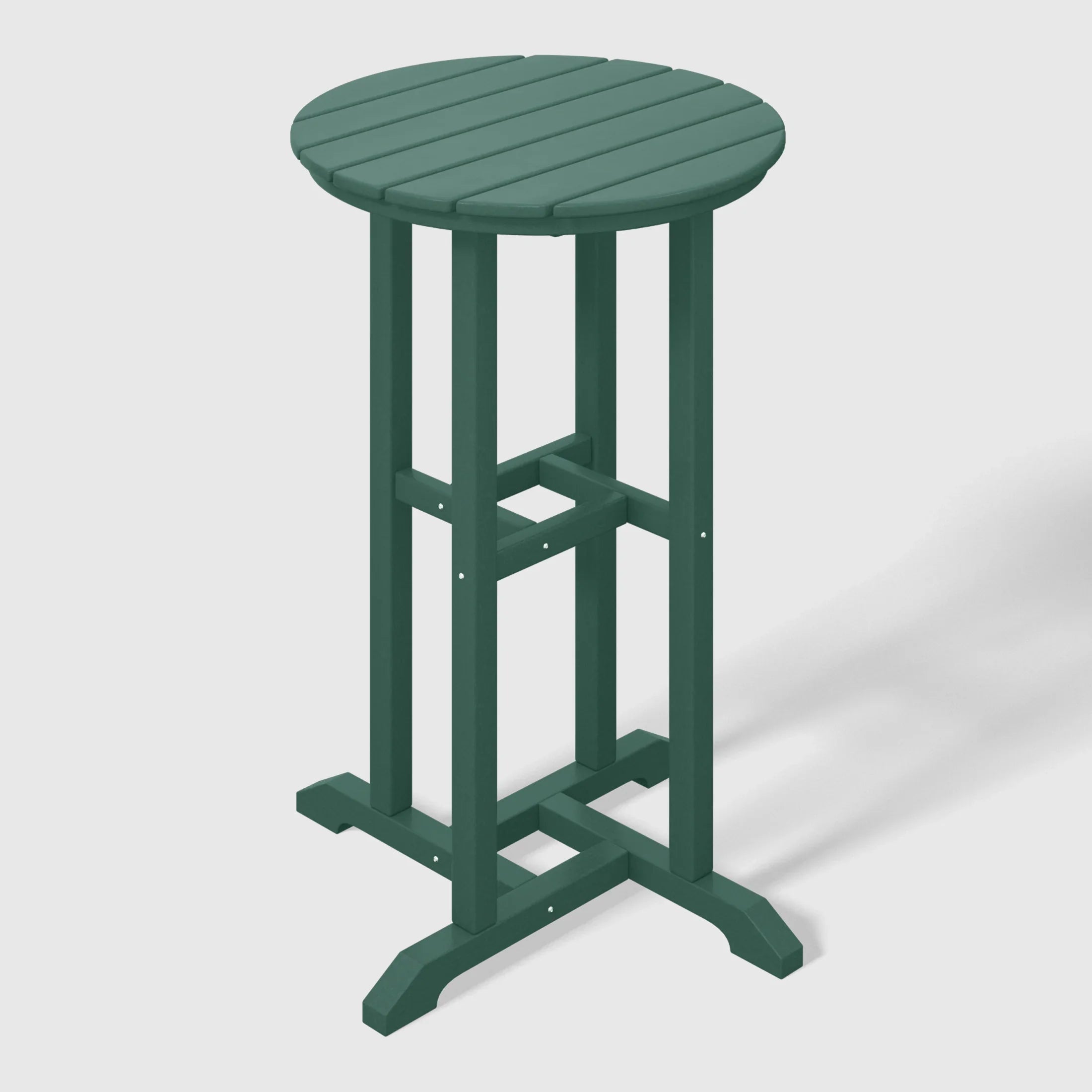 Paradise 37" Counter Height Round Outdoor Patio Bistro Bar Table