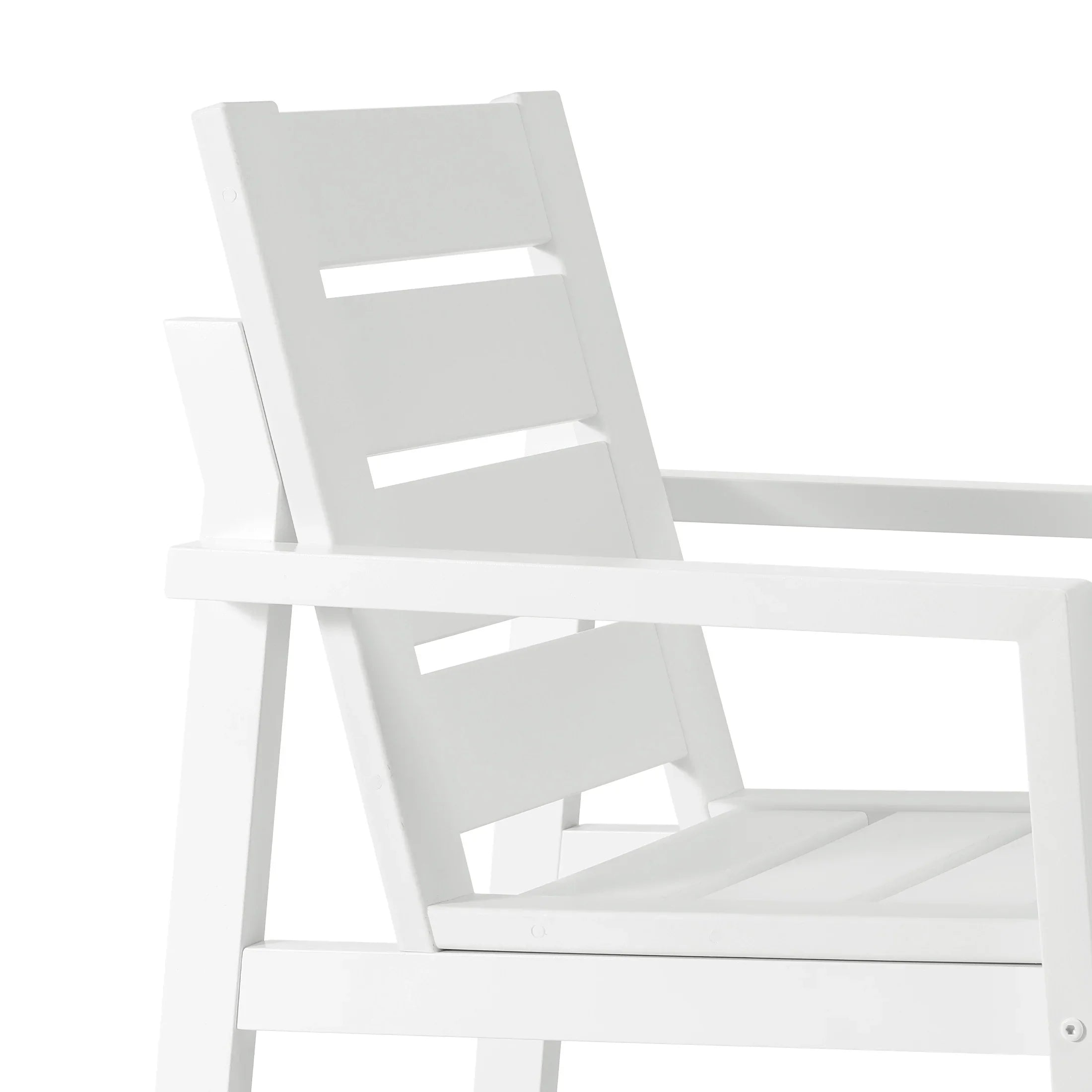 Stinson HDPE Outdoor Patio Dining Arm Chair