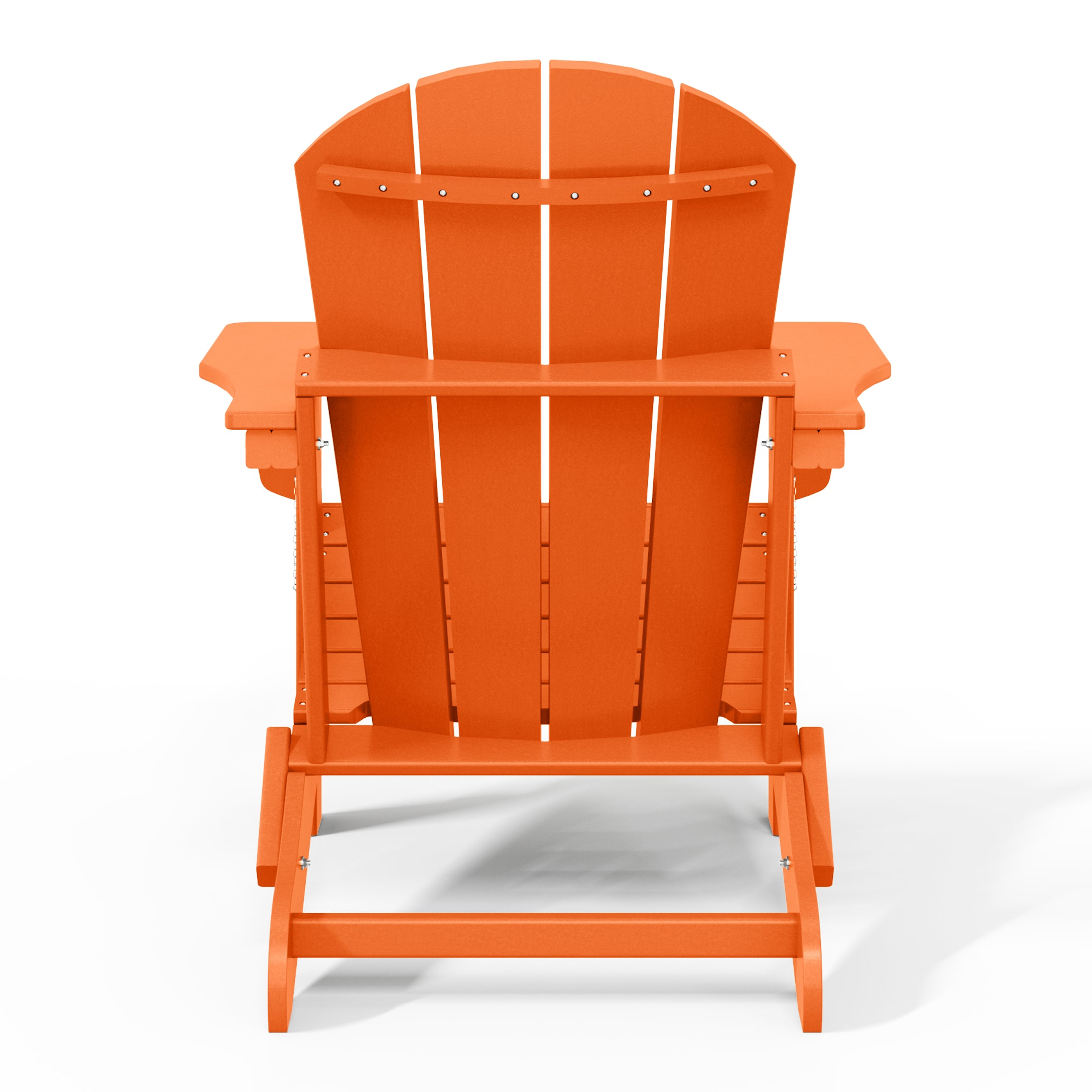 Paradise Outdoor Folding Poly Adirondack Chair (Set of 8)