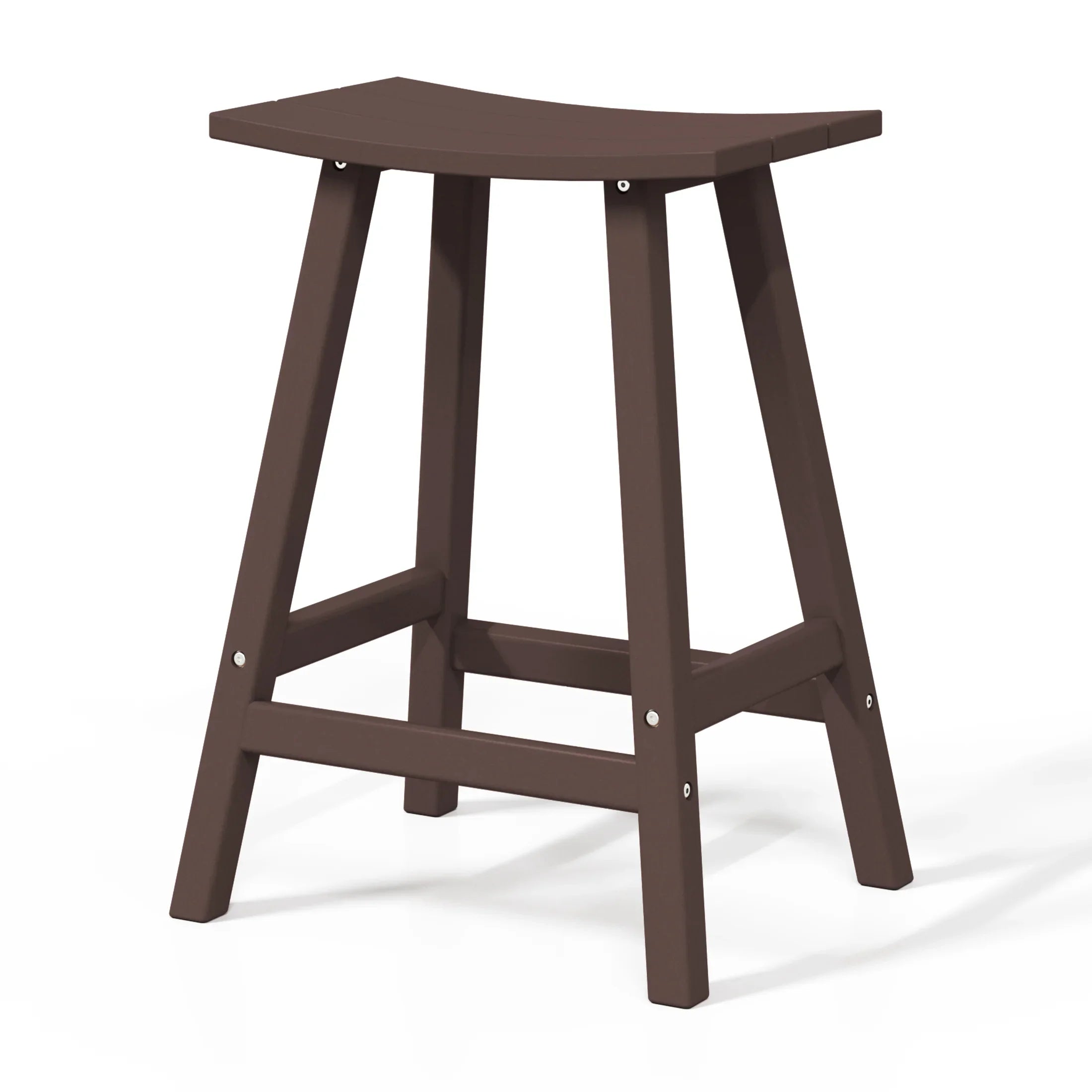 Paradise 24" height Outdoor / Patio Saddle bar stool