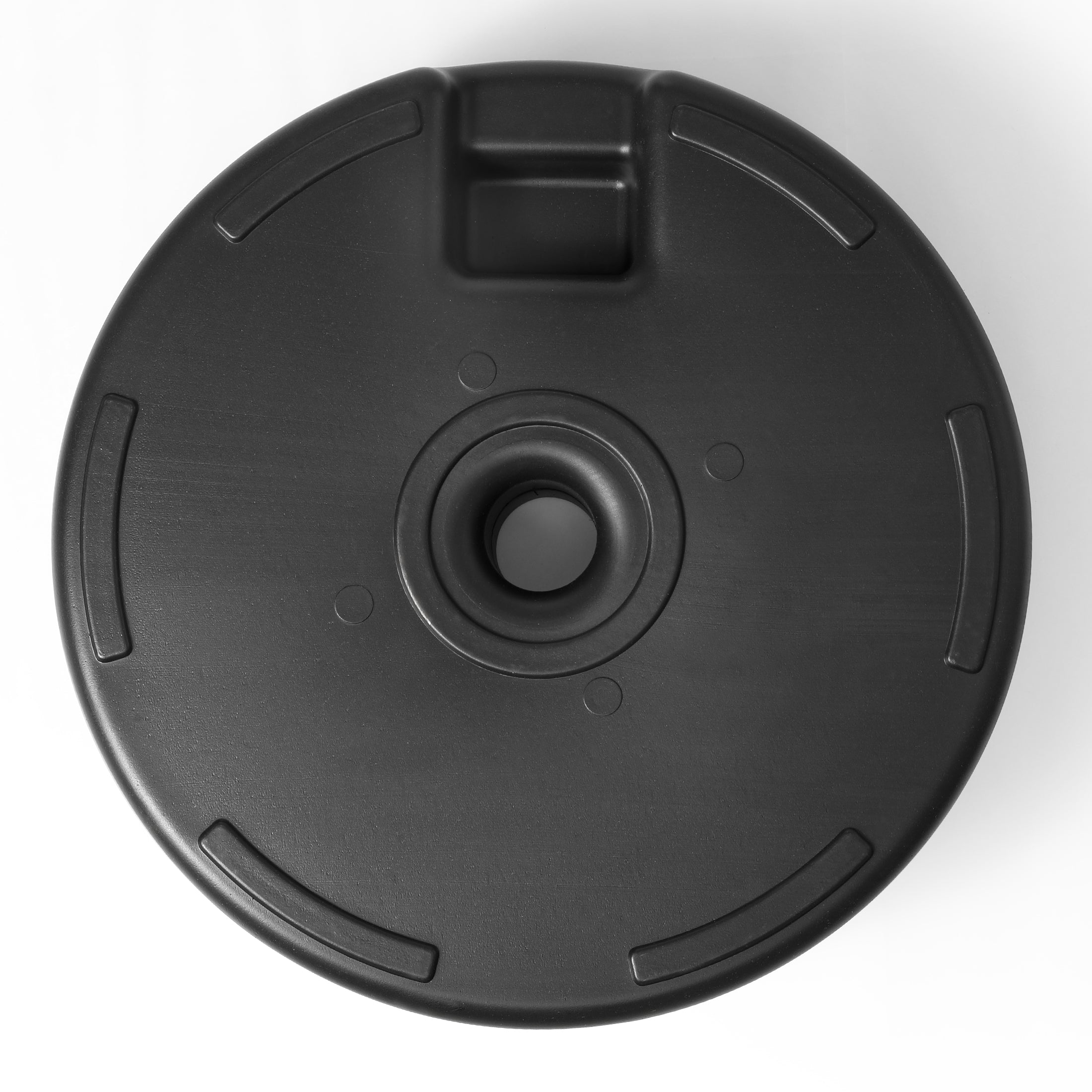 Bally 20" diameter round hard plastic free standing umbrella base