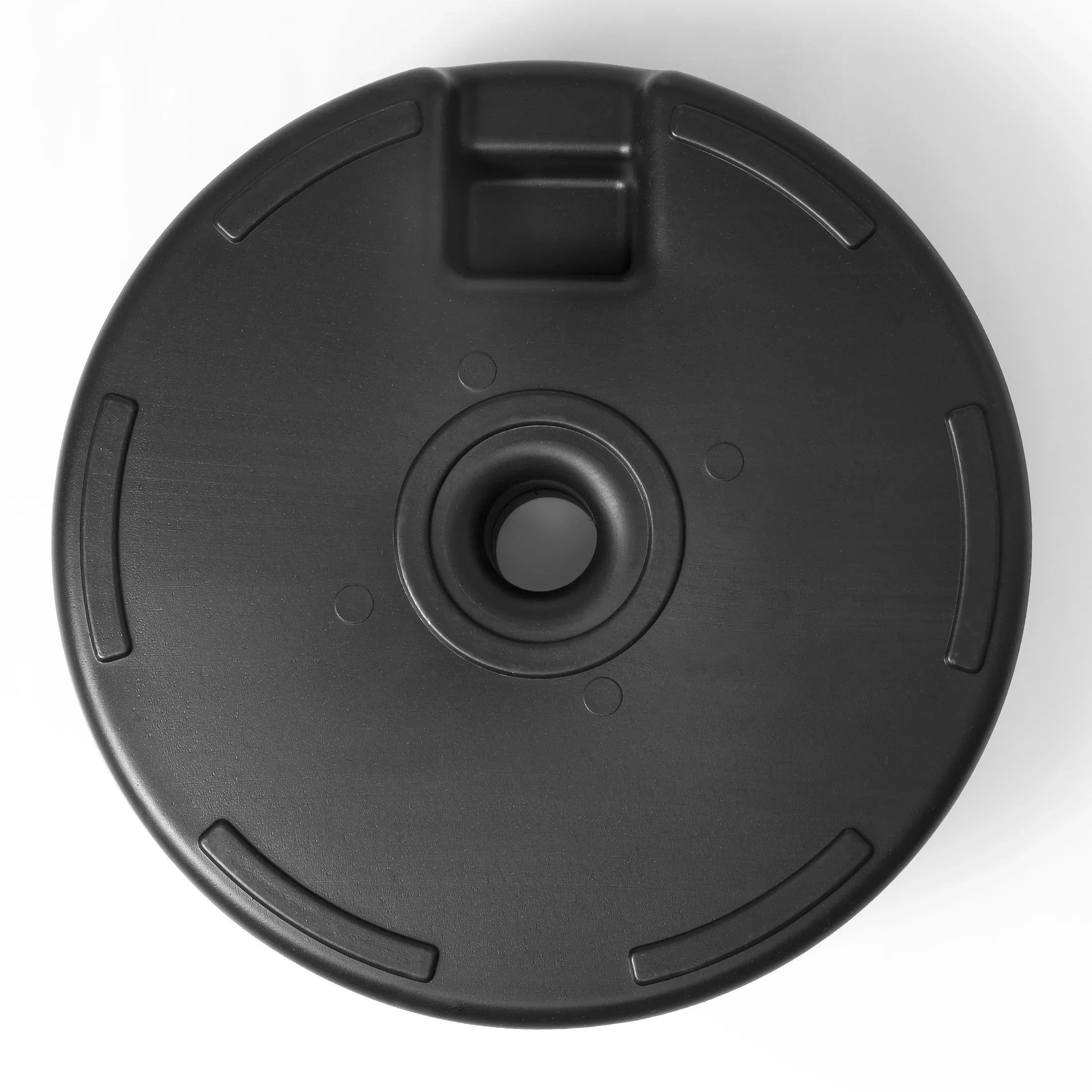 Bally 20" diameter round hard plastic free standing umbrella base