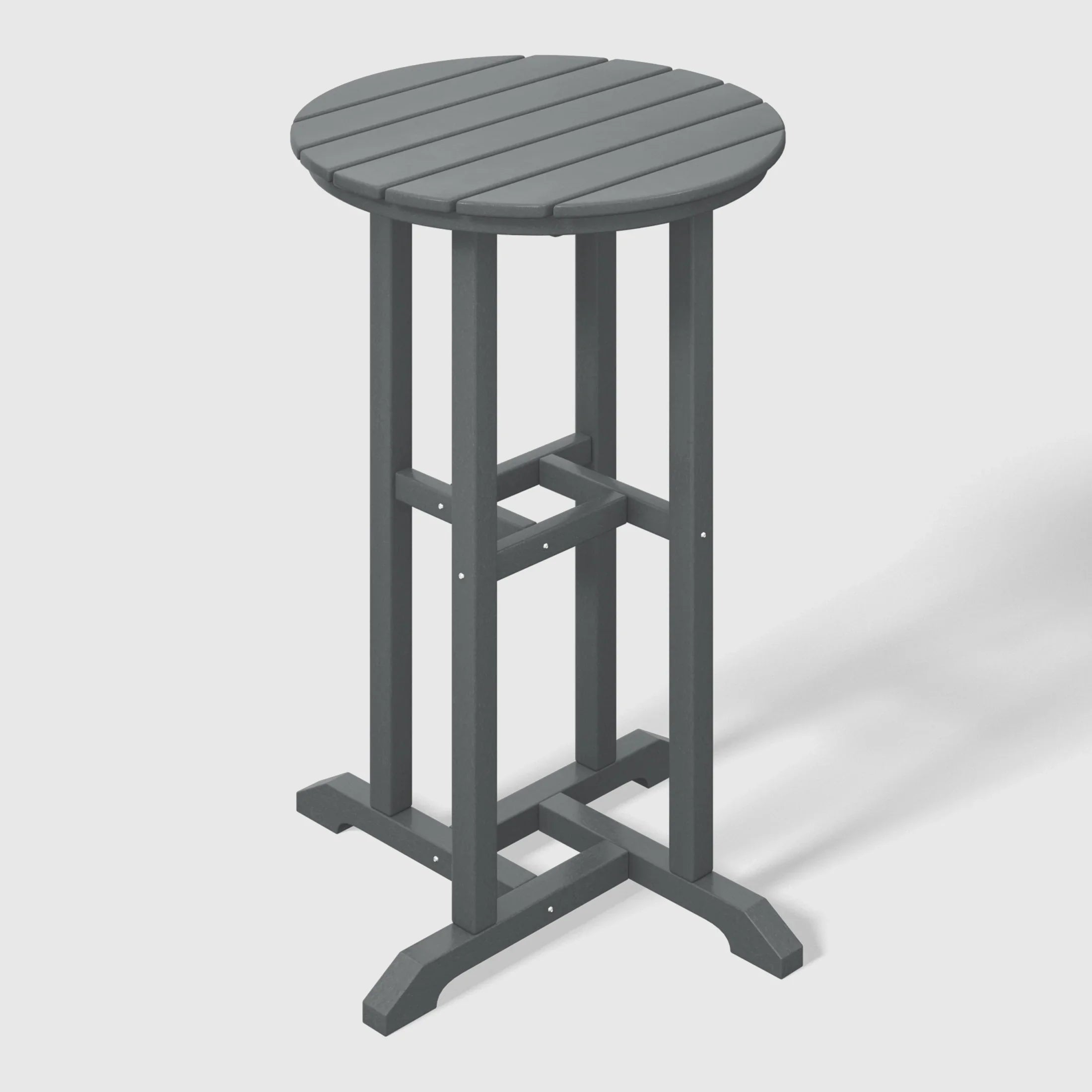 Paradise Outdoor Patio Counter Height Bar Stools Bistro Bar Table 4-Piece Set