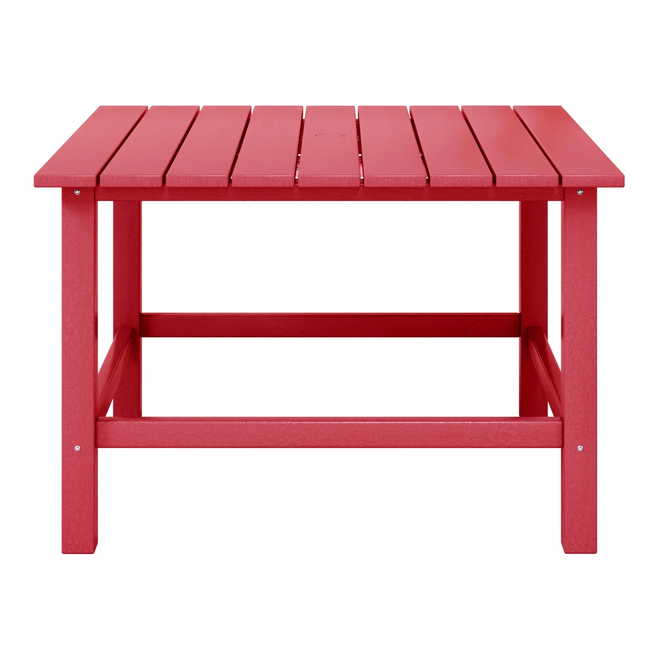 Paradise Kids Outdoor Patio Furniture HDPE 30" Wide Square Dining Table