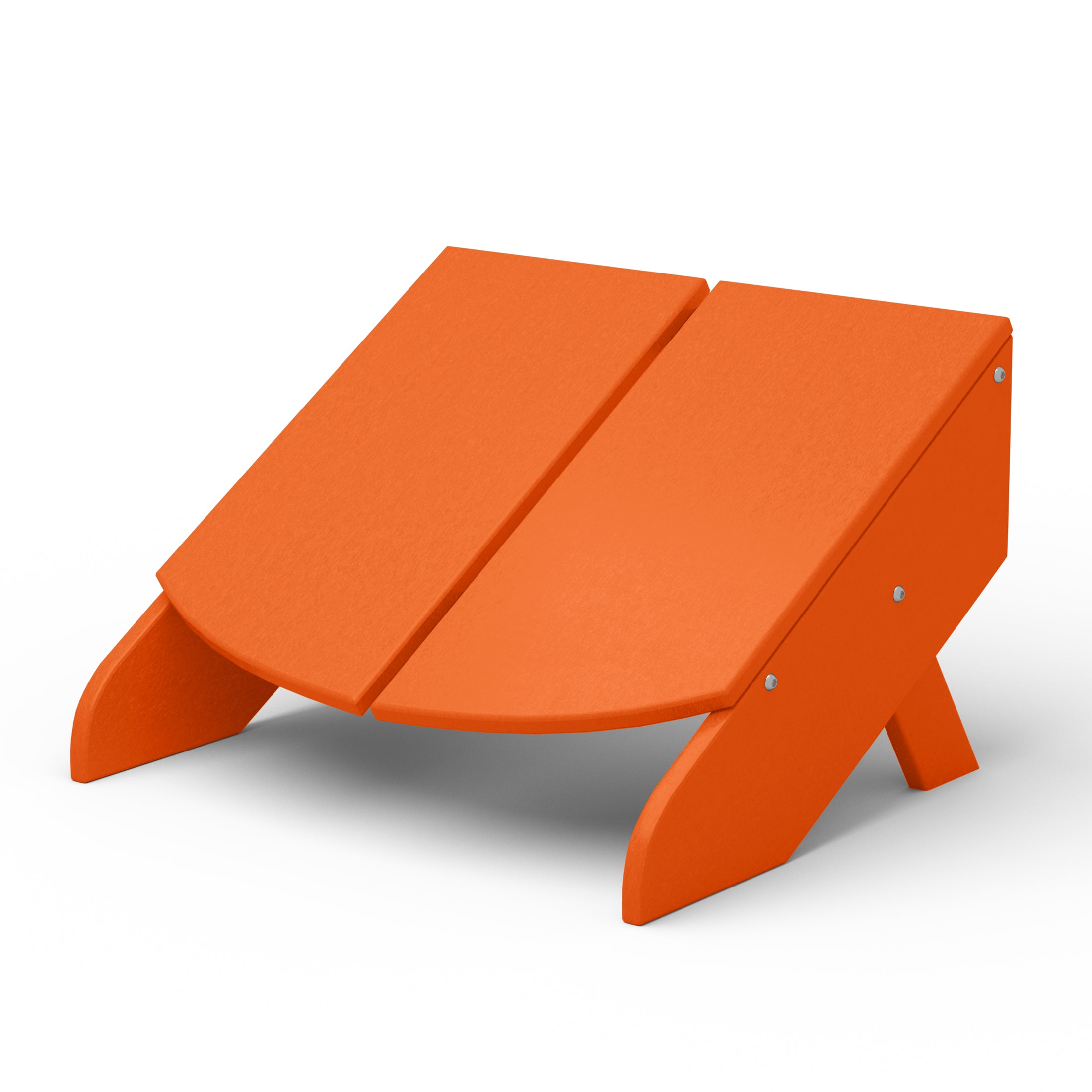 Seaview Modern HDPE Plastic Folding Patio Adirondack Ottoman