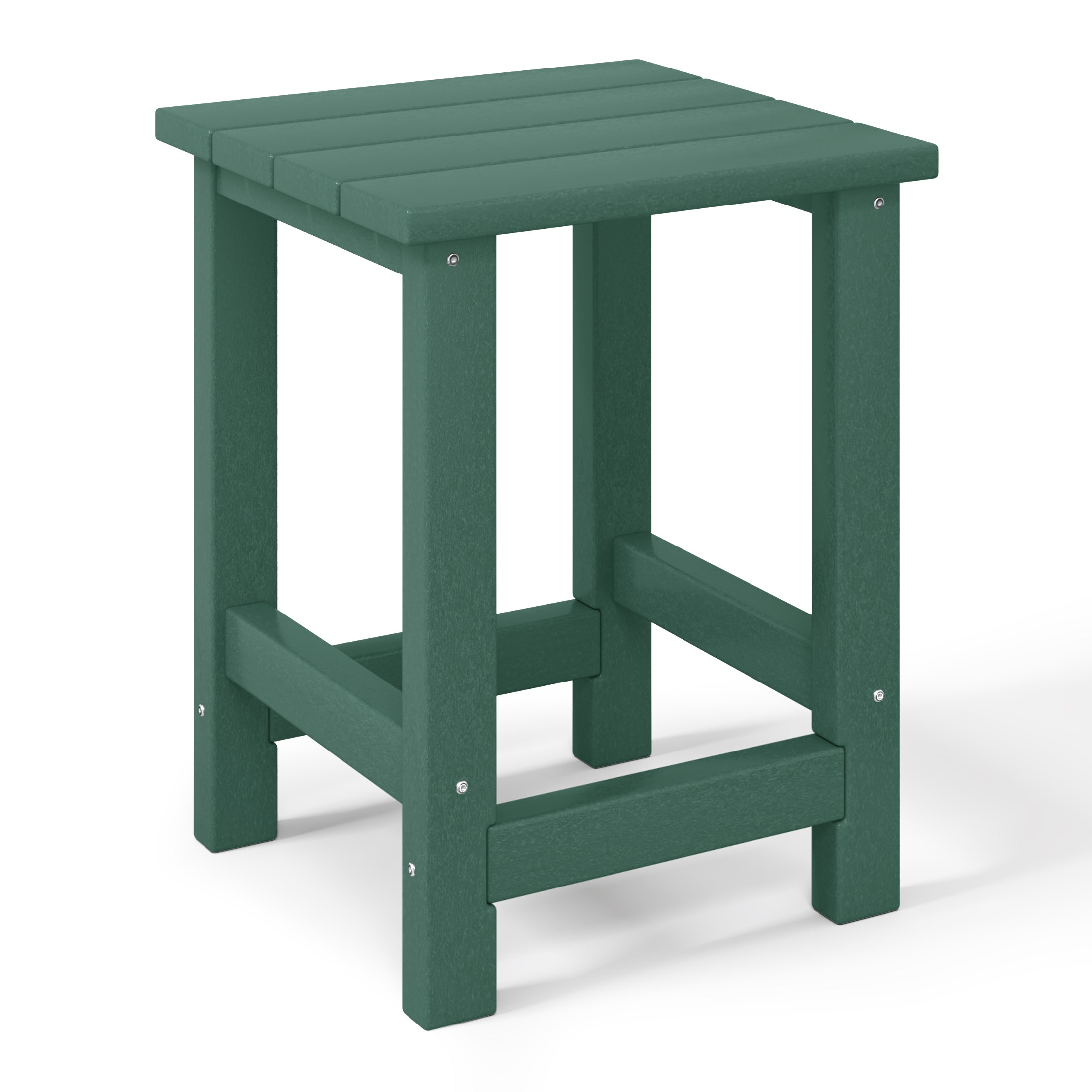 Paradise Kids Outdoor Patio Furniture HDPE Adirondack Square Side Table