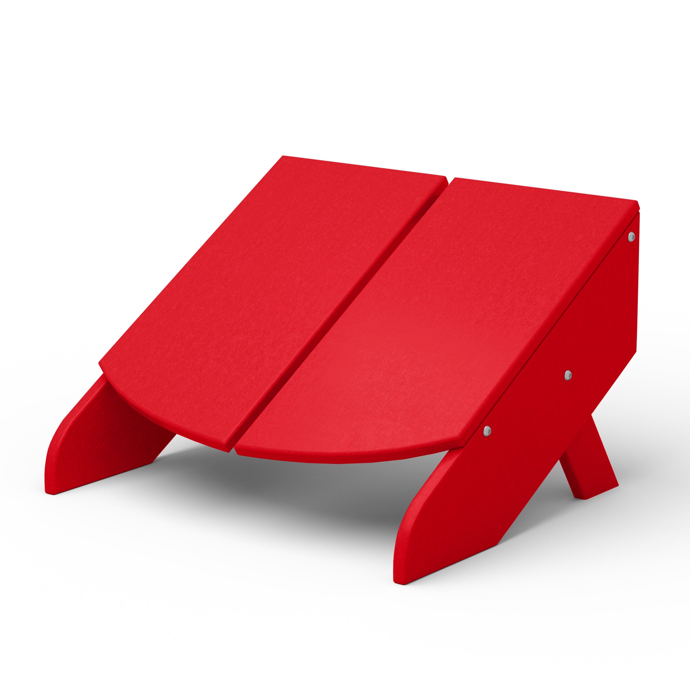 Seaview Modern HDPE Plastic Folding Patio Adirondack Ottoman