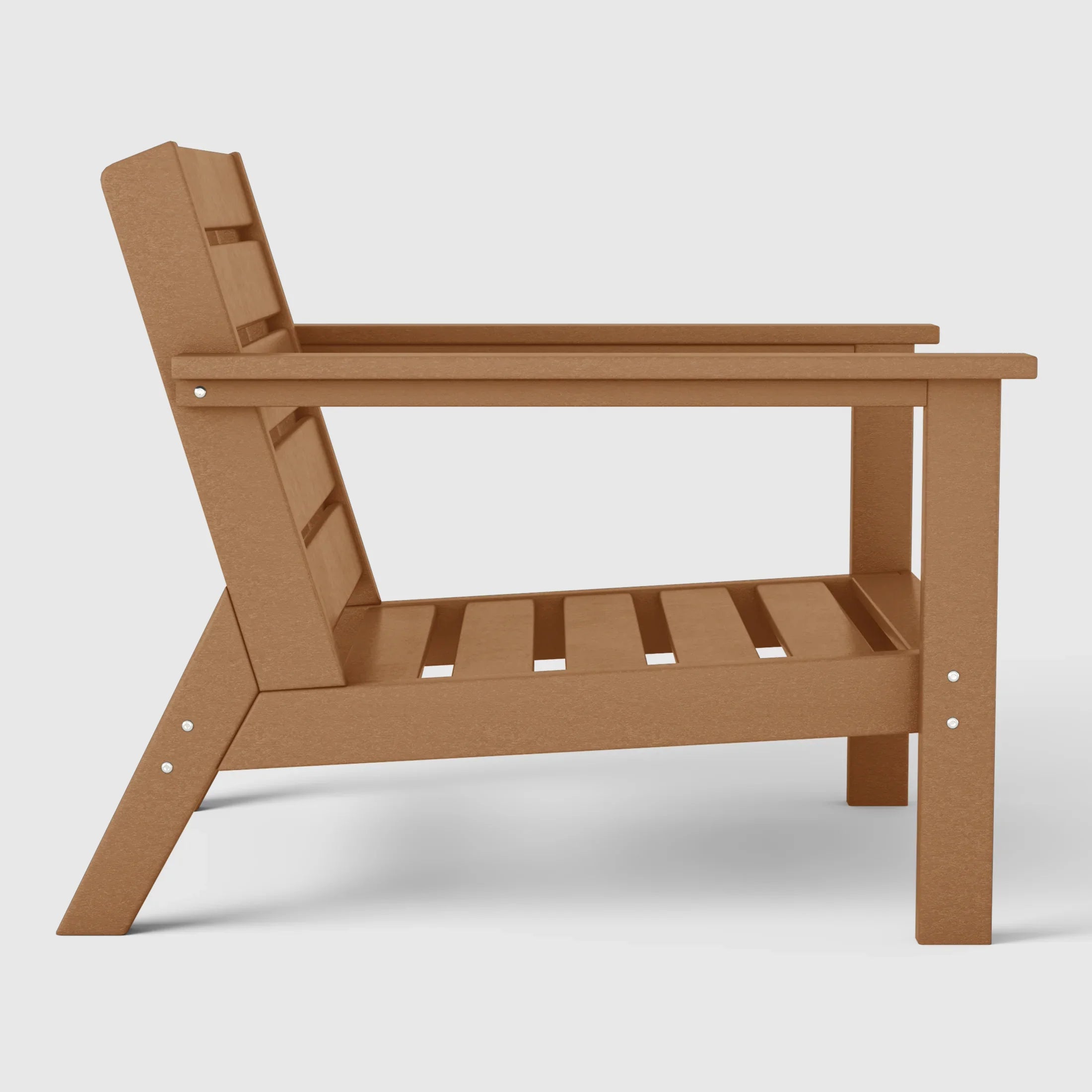 Portsmouth Outdoor Patio HDPE Deep Seating Armchair