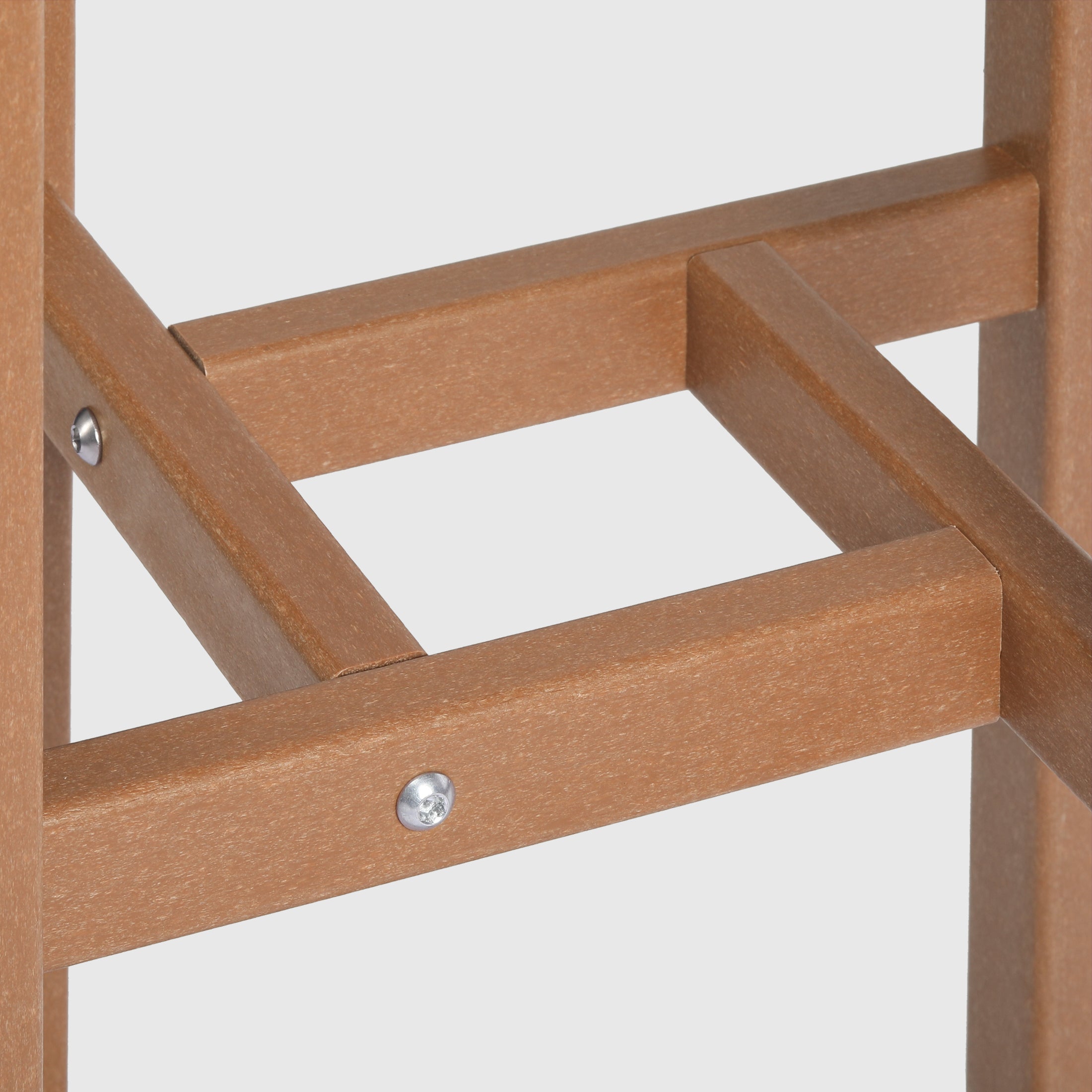 Paradise Outdoor Patio Bar Height Table and Bar Stool 3-Piece Dining Set