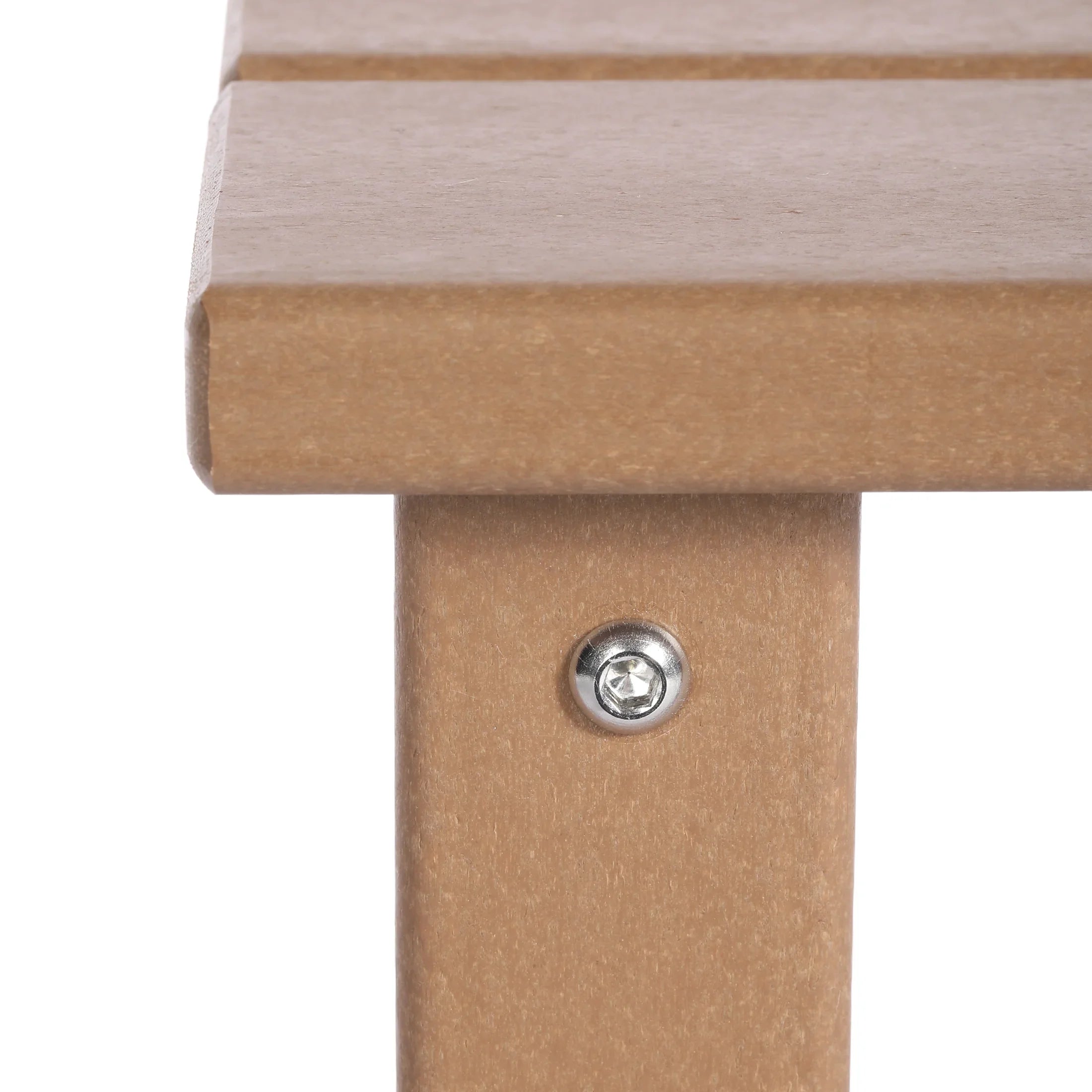Paradise Kids Outdoor Patio Furniture HDPE Adirondack Square Side Table