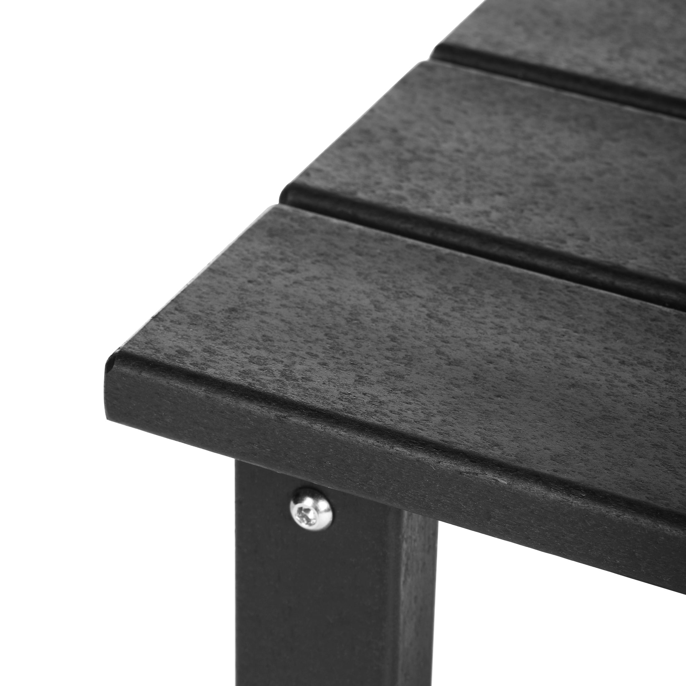 Paradise Kids Outdoor Patio Furniture HDPE Adirondack Square Side Table