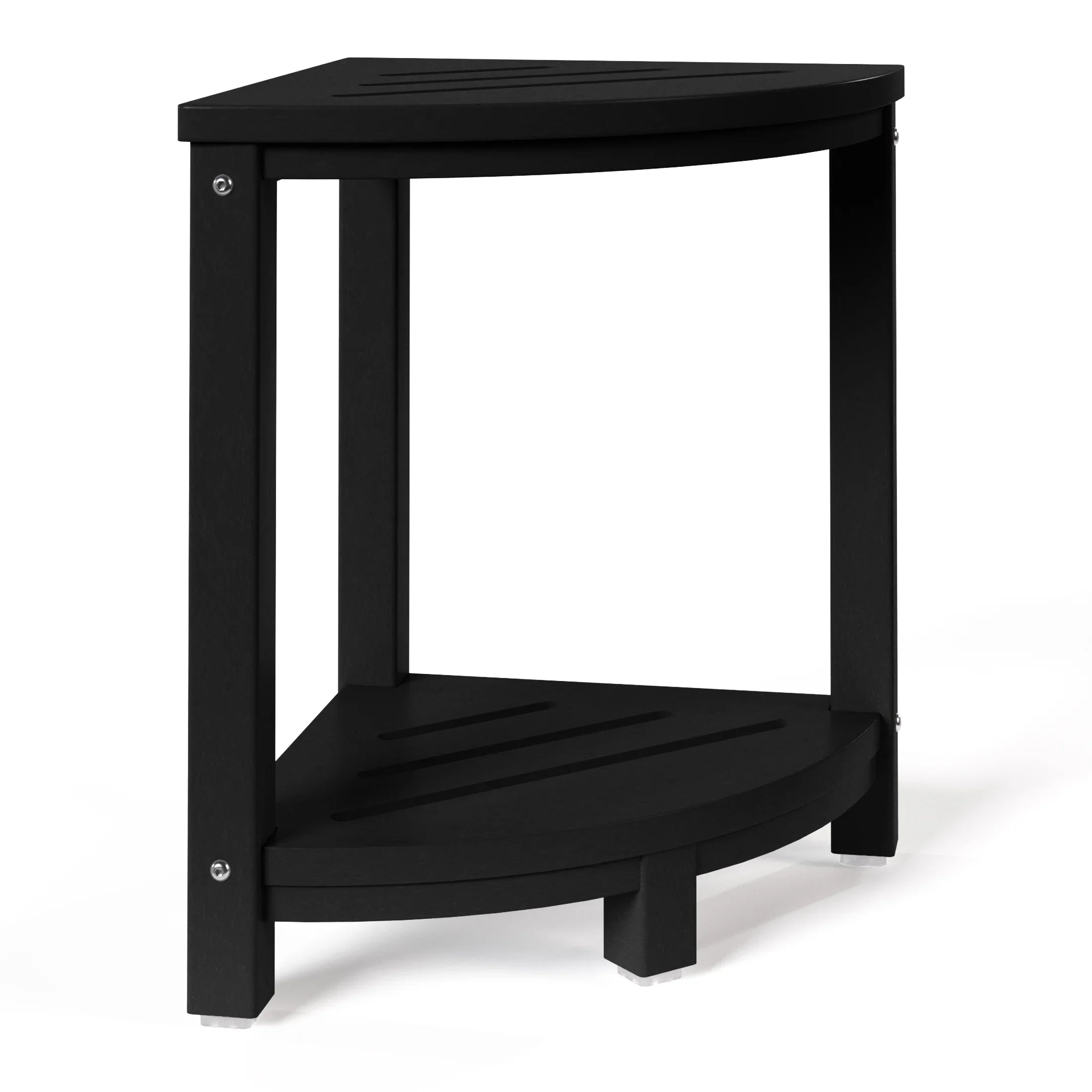 Ventura HDPE Plastic Waterproof Shower Corner Bench