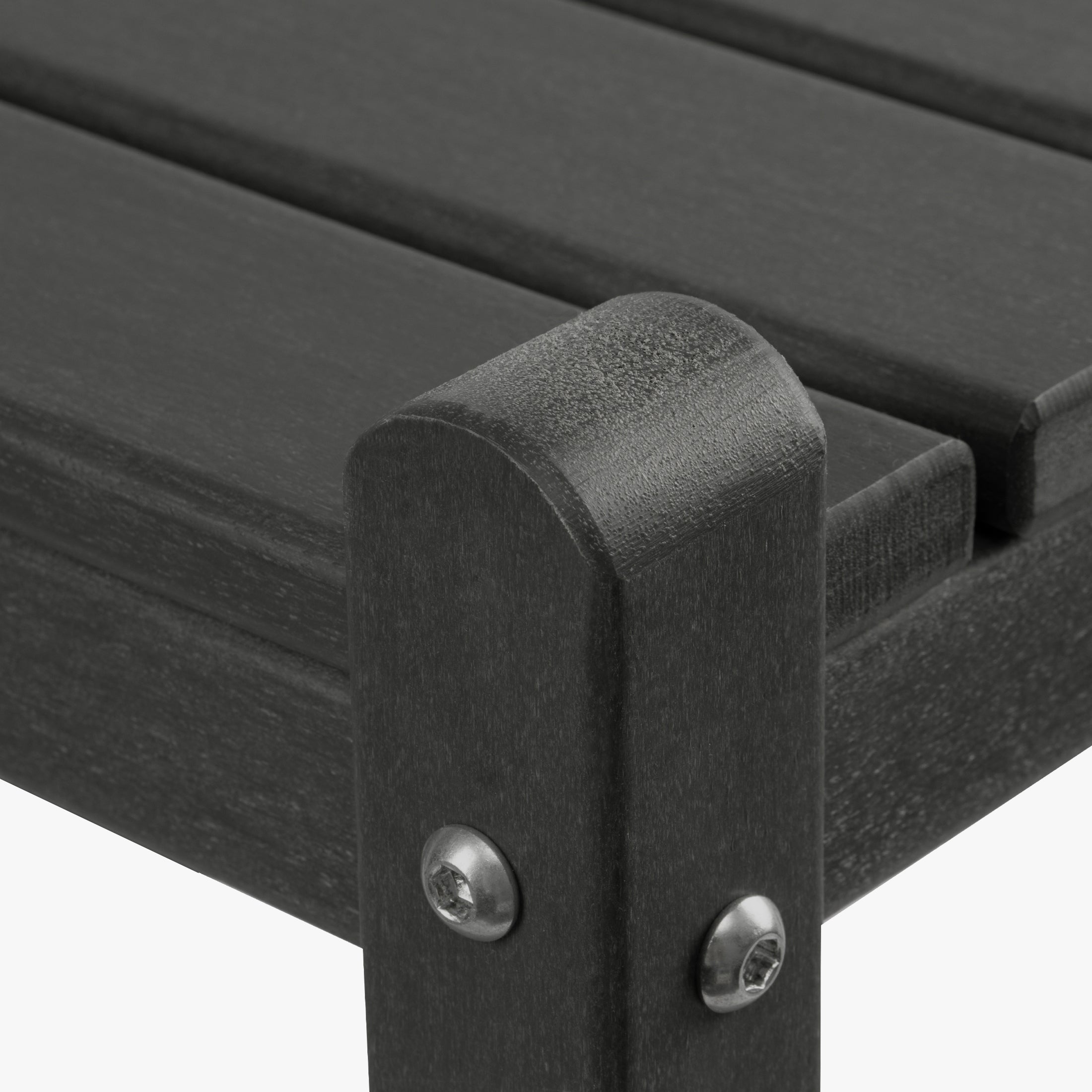 Paradise 36" Outdoor Adirondack HDPE 2-Tier Patio Side Table