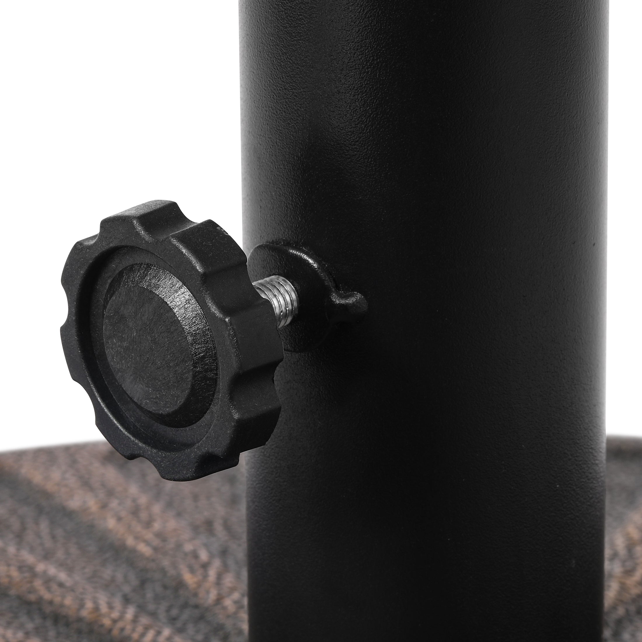 Bally 20" diameter round hard plastic free standing umbrella base