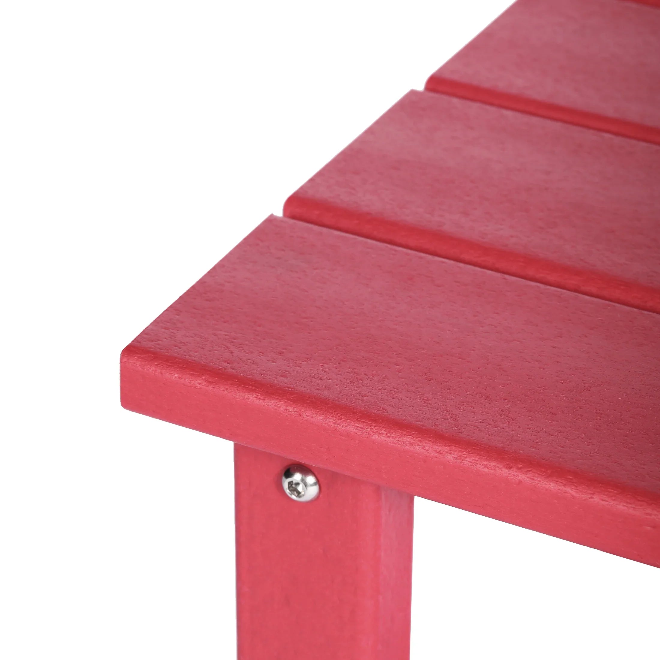 Paradise Kids Outdoor Patio Furniture HDPE Adirondack Square Side Table
