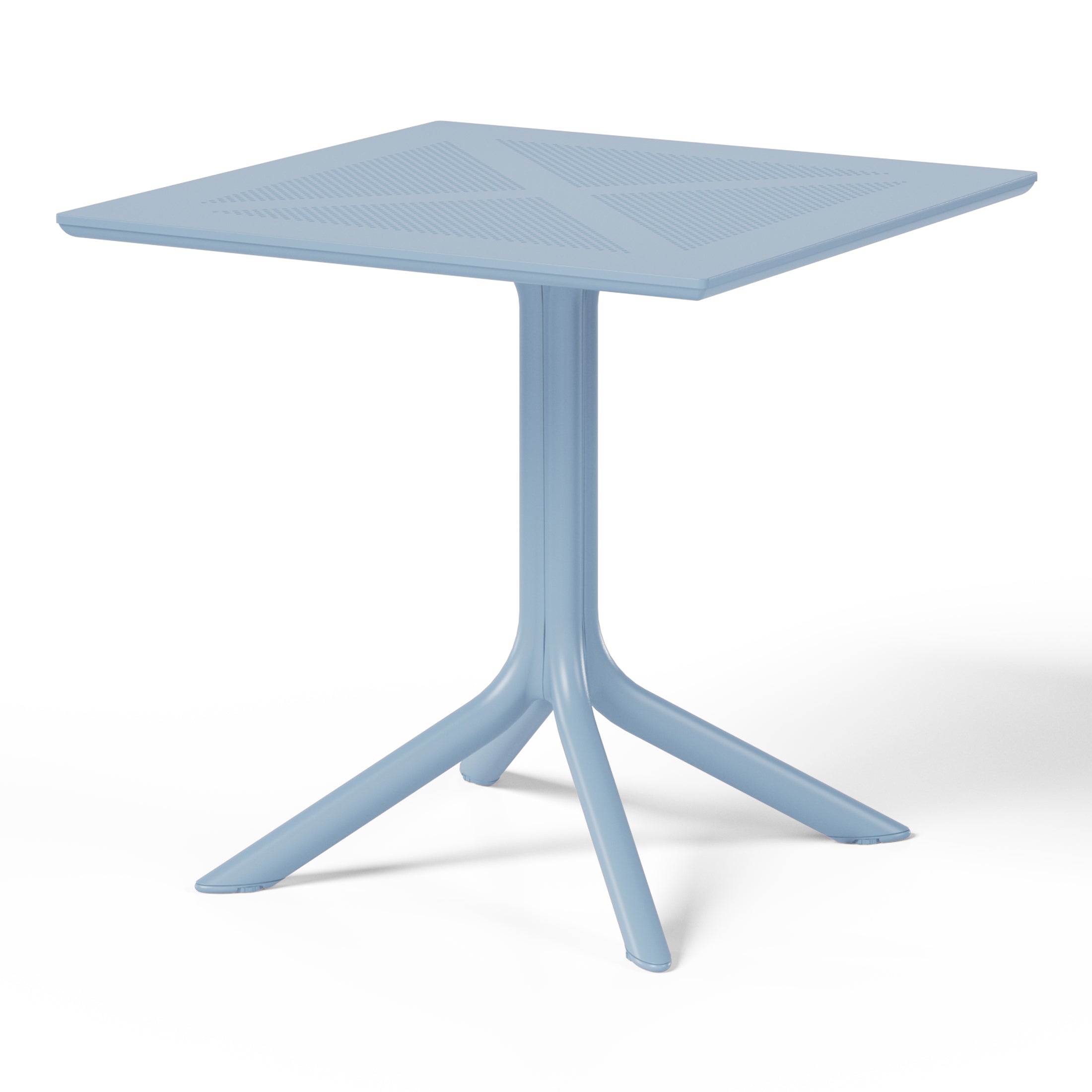 Sunshine Modern 5-Piece Resin Patio Dining Table Set with Stackable Patio Dining Chairs